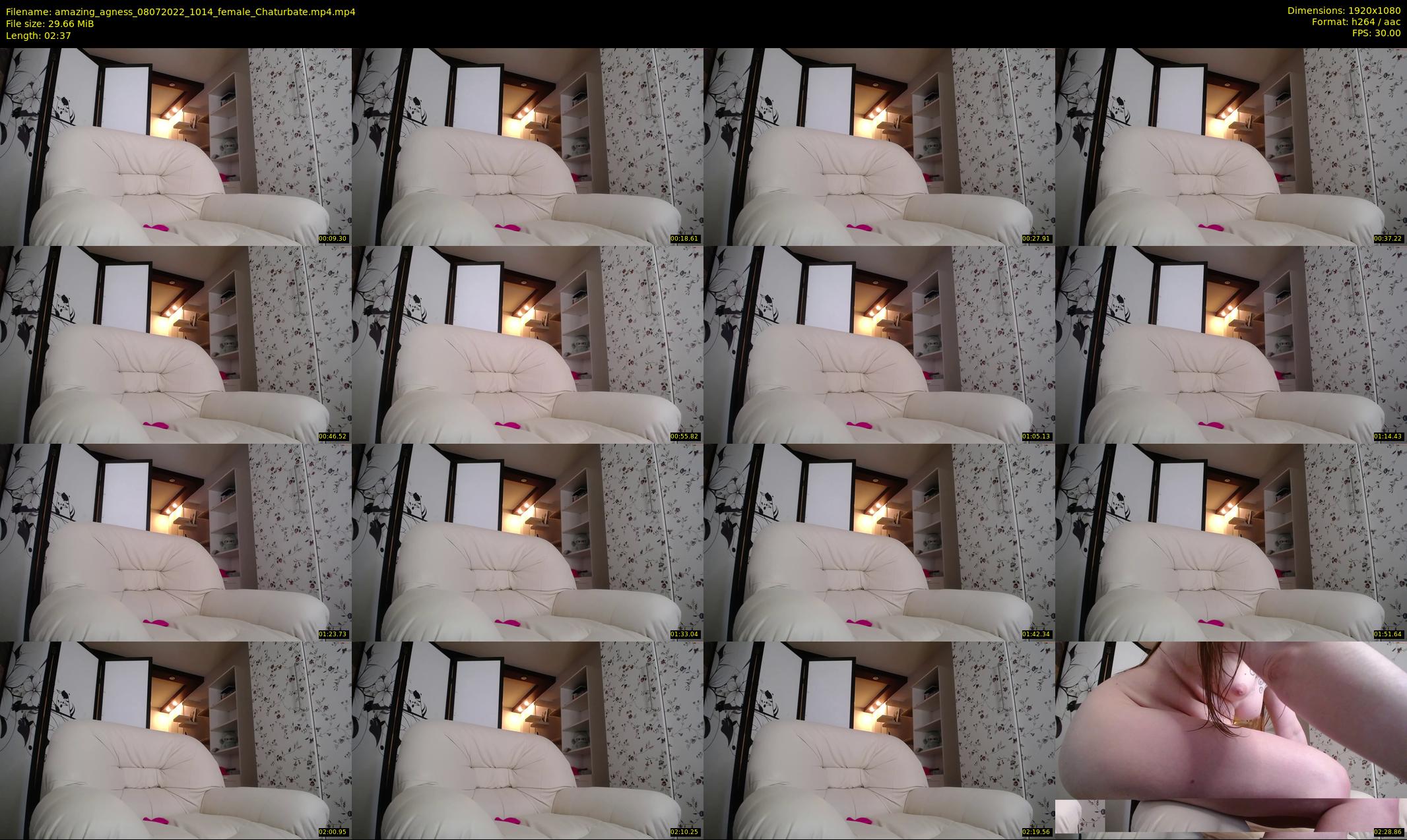 amazing_agness — 3 minute Chaturbate female cam show recording, 1080p, Jul 8, 2022