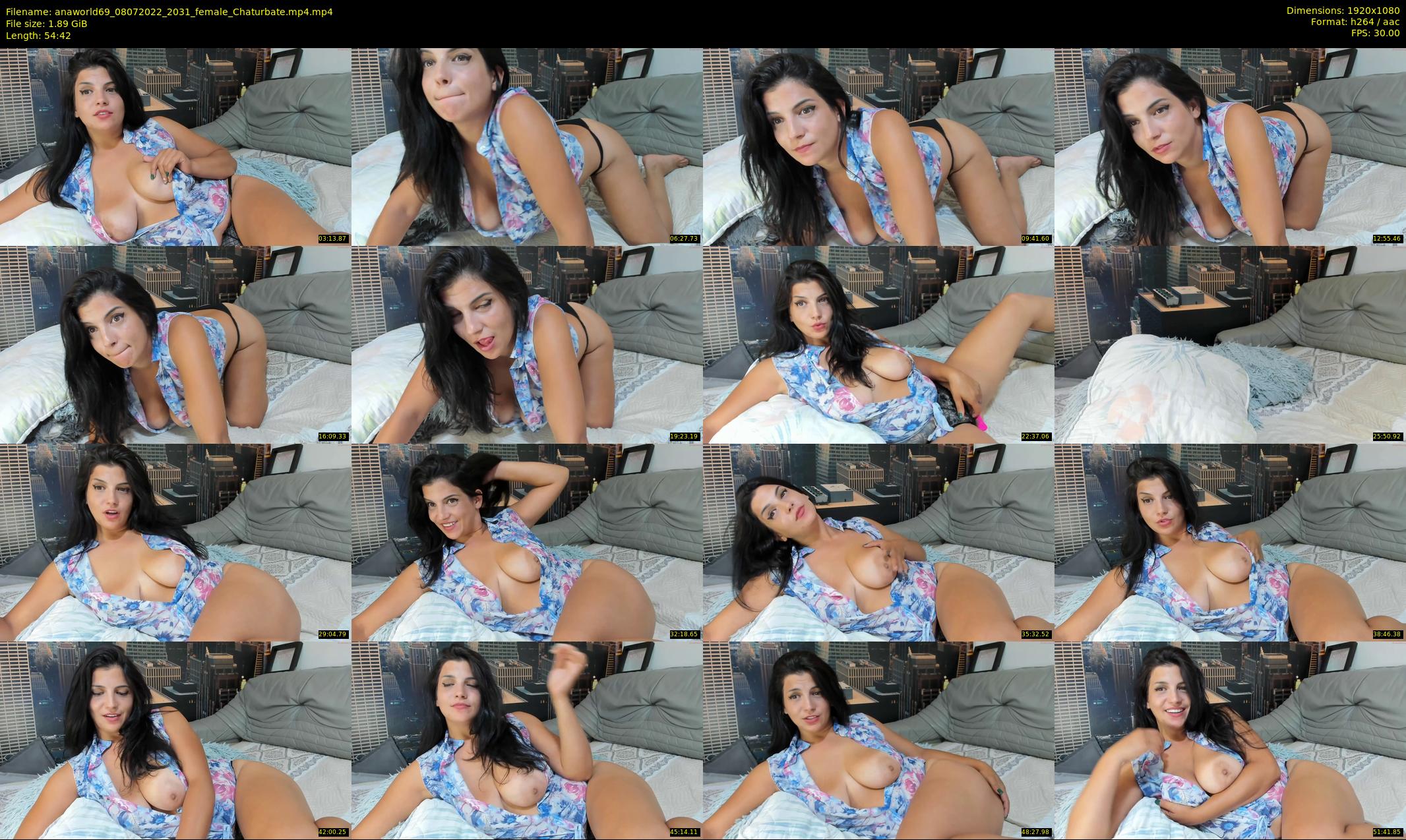 anaworld69 — 55 minute Chaturbate female cam show recording, 1080p, Jul 8, 2022