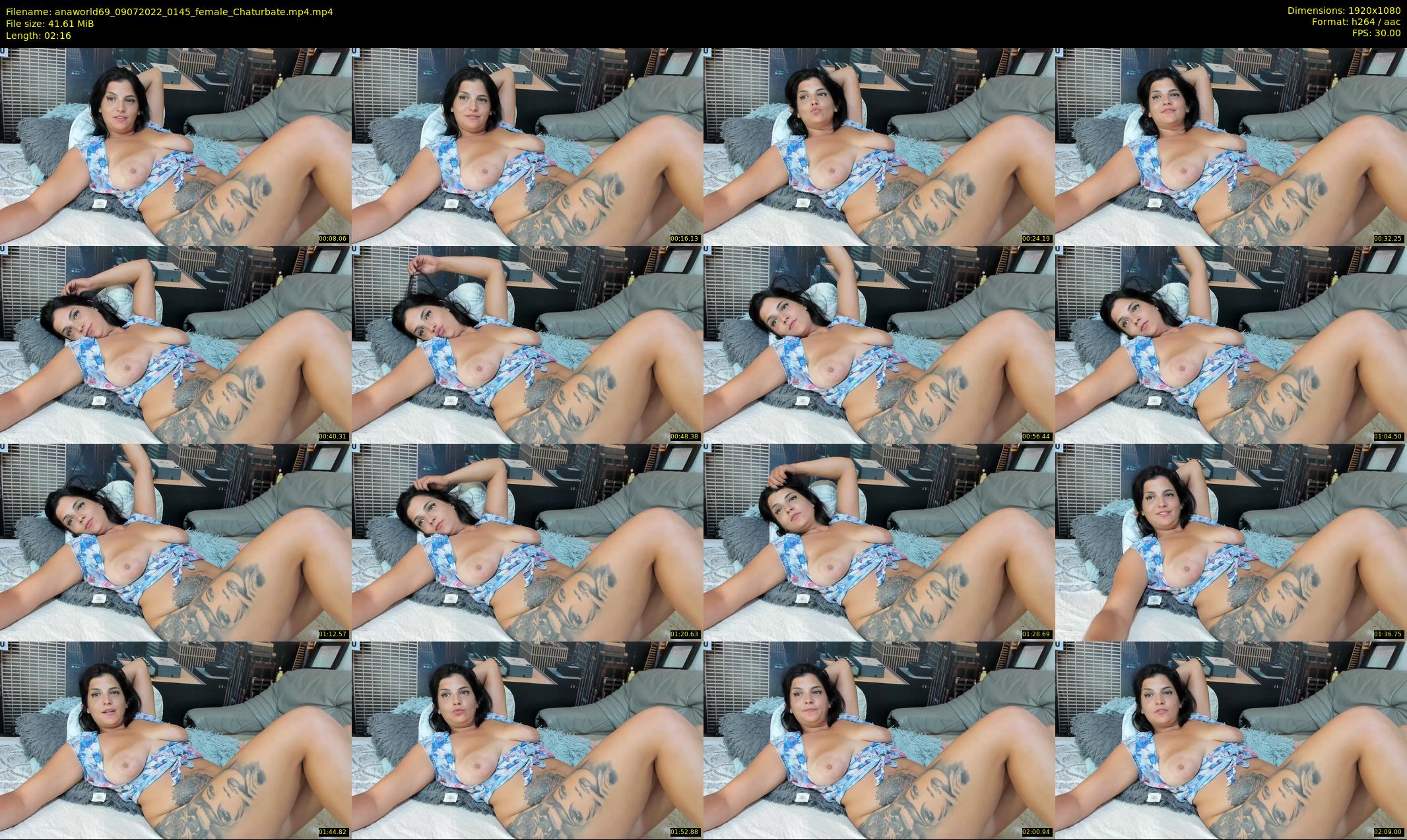 anaworld69 — 3 minute Chaturbate female cam show recording, 1080p, Jul 9, 2022
