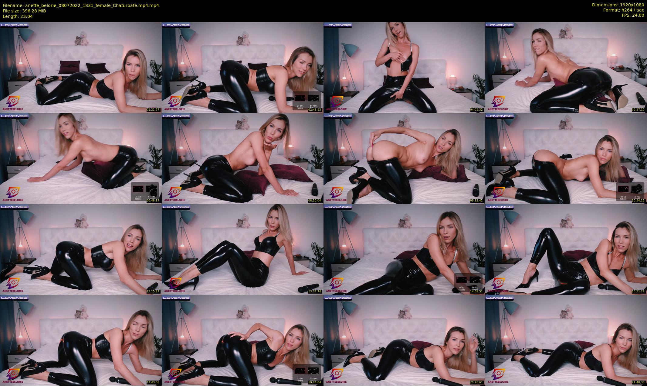 anette_belorie — 24 minute Chaturbate female cam show recording, 1080p, Jul 8, 2022
