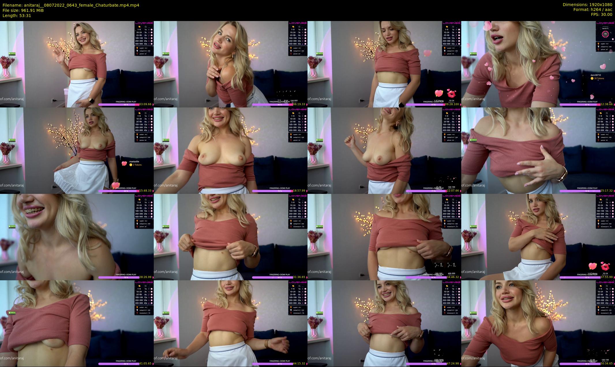 anitaraj_ — 54 minute Chaturbate female cam show recording, 1080p, Jul 8, 2022