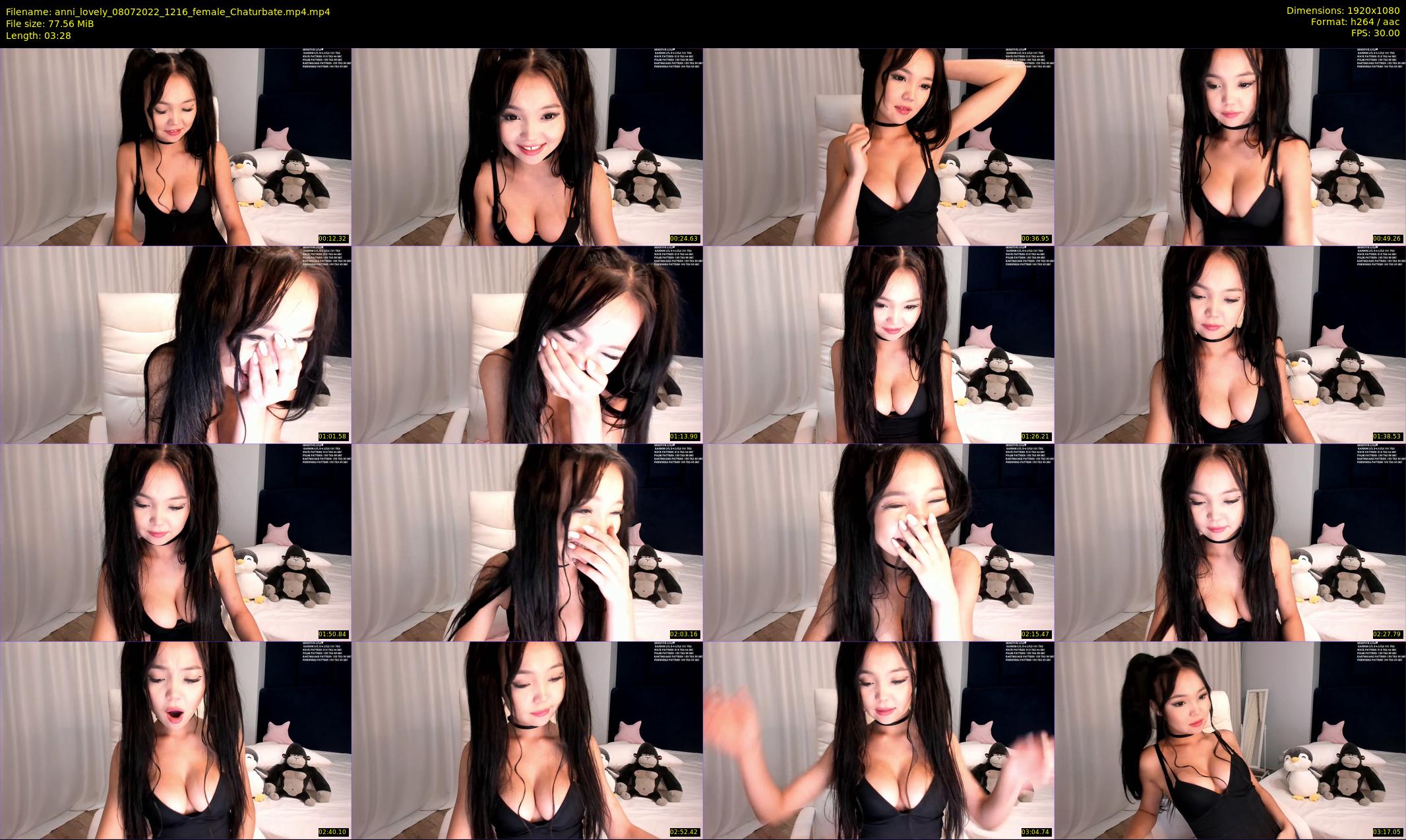 anni_lovely — 4 minute Chaturbate female cam show recording, 1080p, Jul 8, 2022