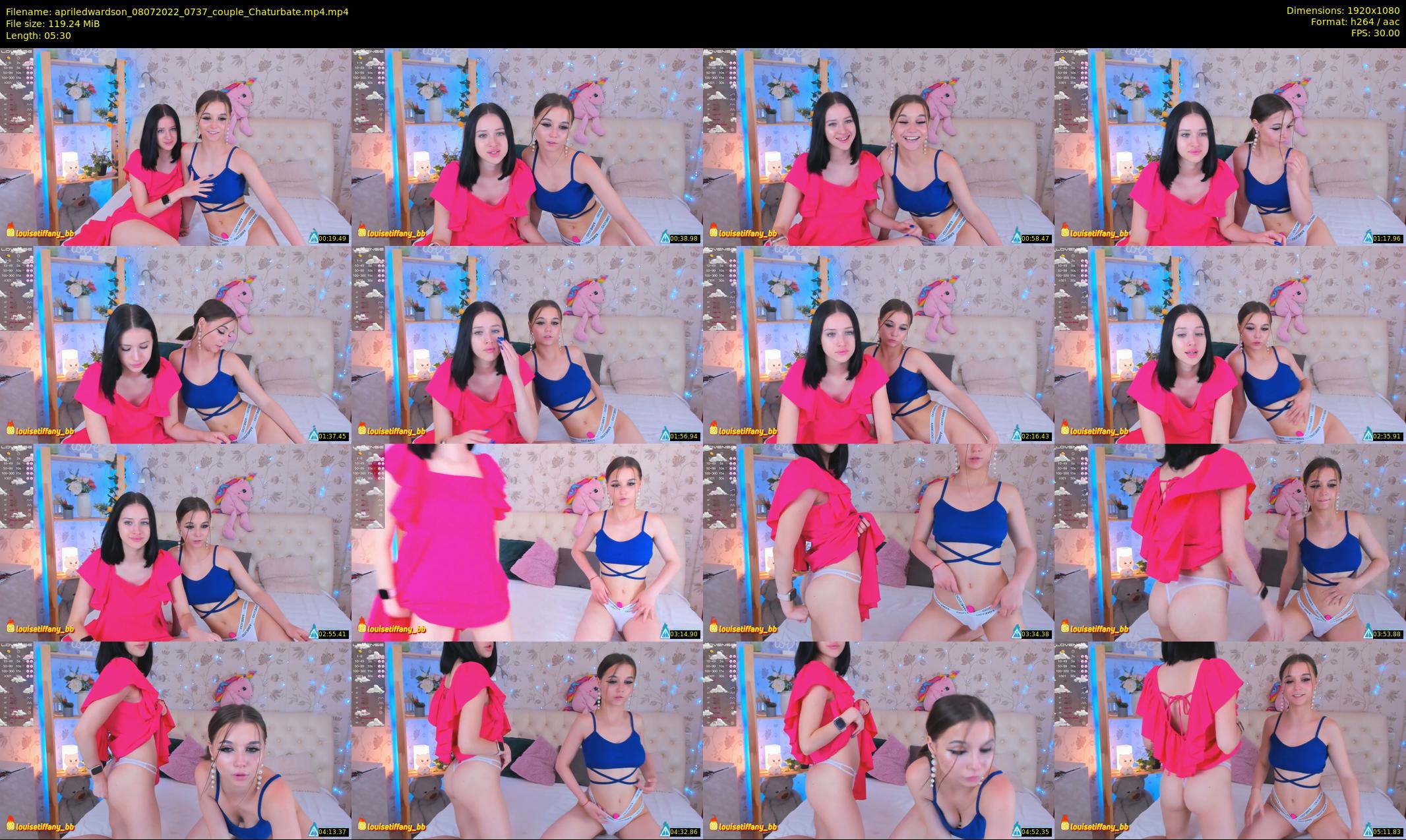 apriledwardson — 6 minute Chaturbate couple cam show recording, 1080p, Jul 8, 2022