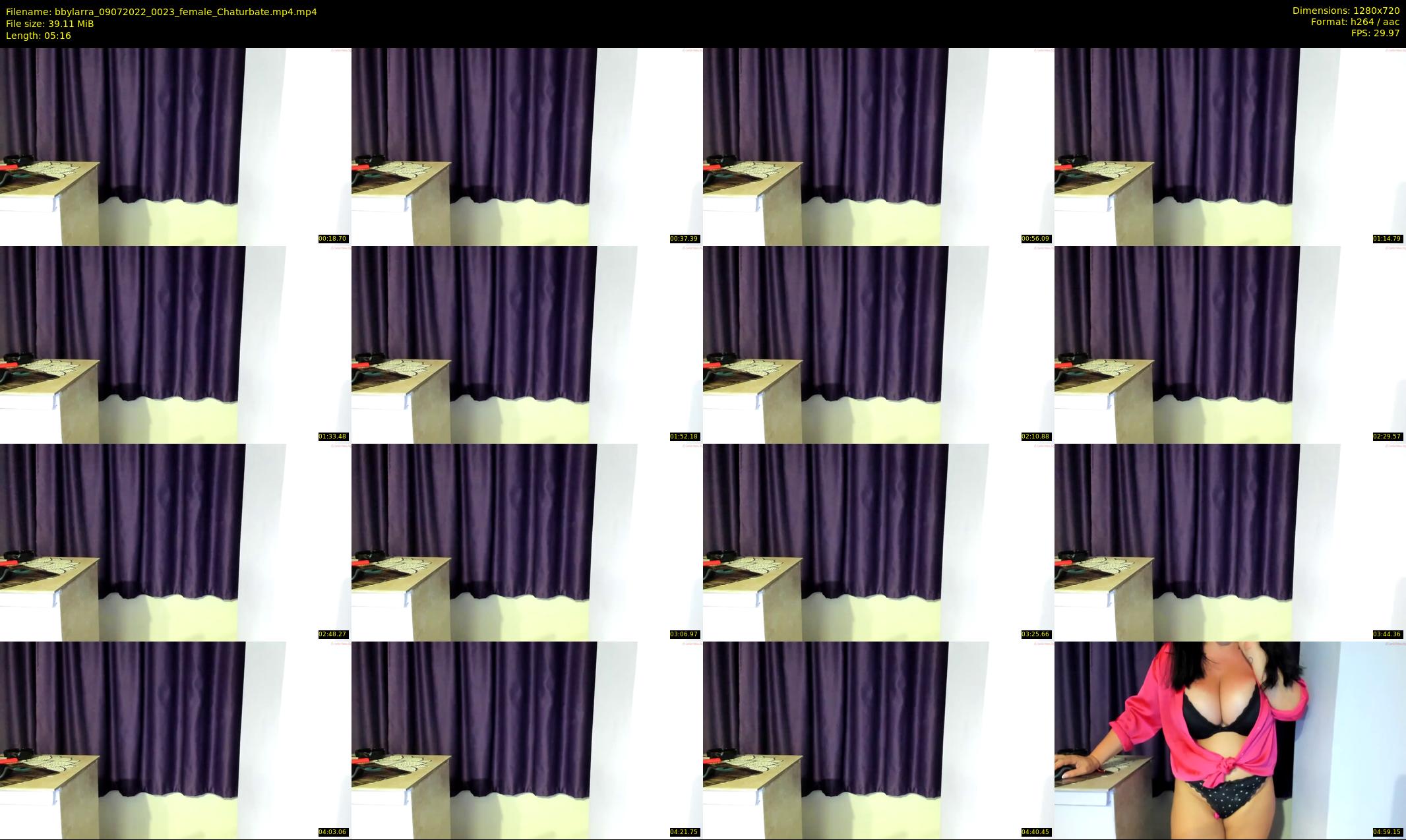 bbylarra — 6 minute Chaturbate couple cam show recording, 720p, Jul 9, 2022