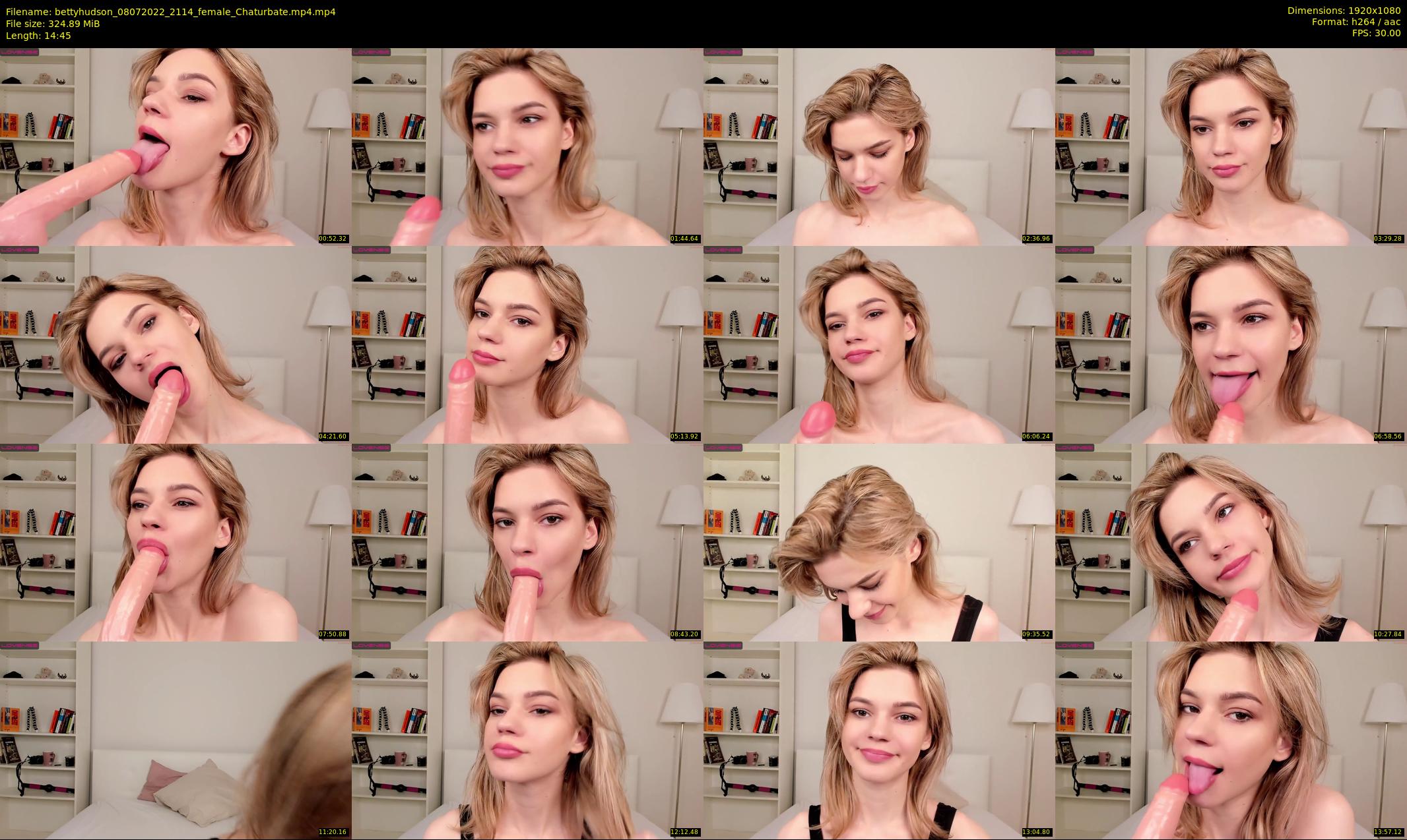 bettyhudson — 15 minute Chaturbate female cam show recording, 1080p, Jul 8, 2022