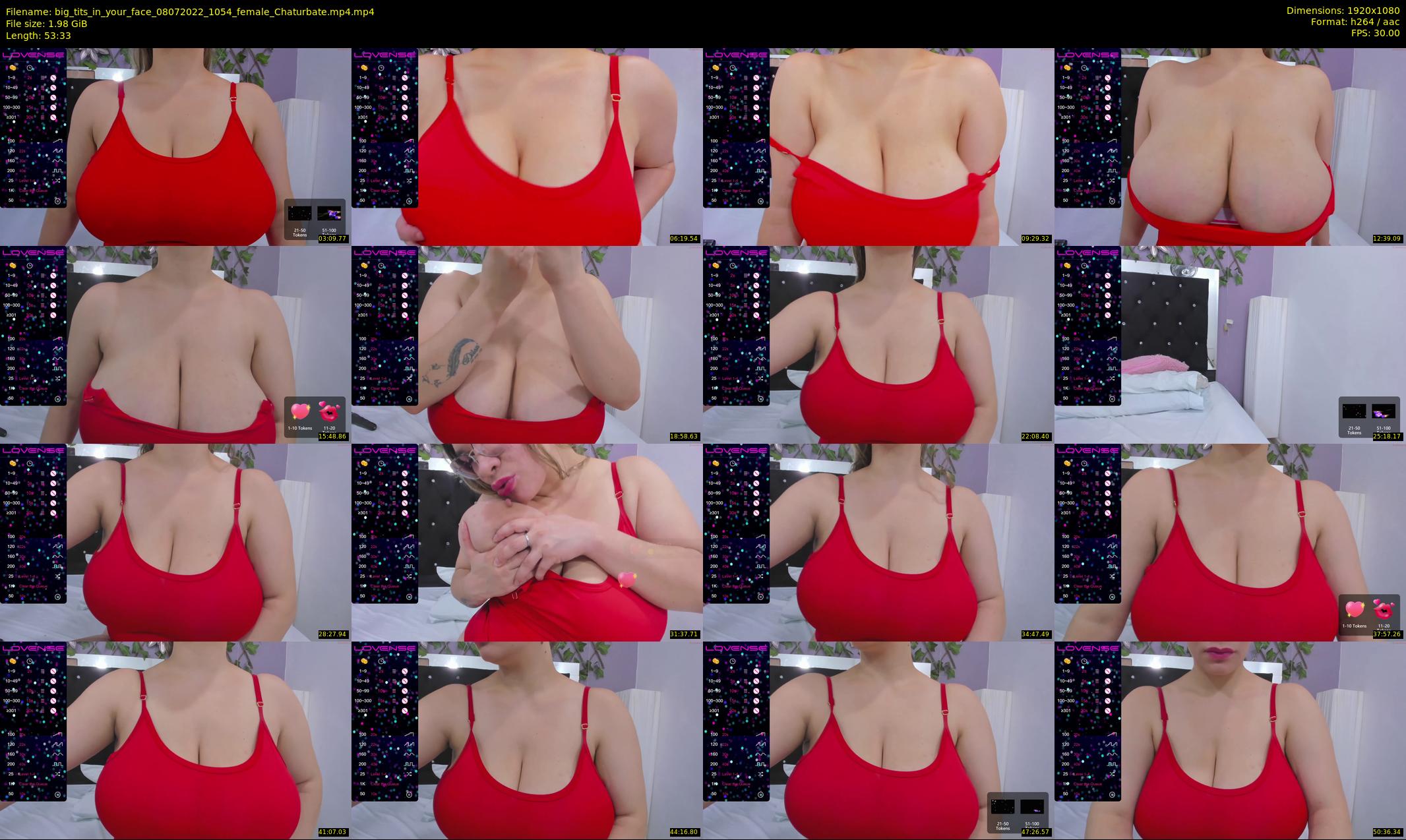 big_tits_in_your_face — 54 minute Chaturbate female cam show recording, 1080p, Jul 8, 2022