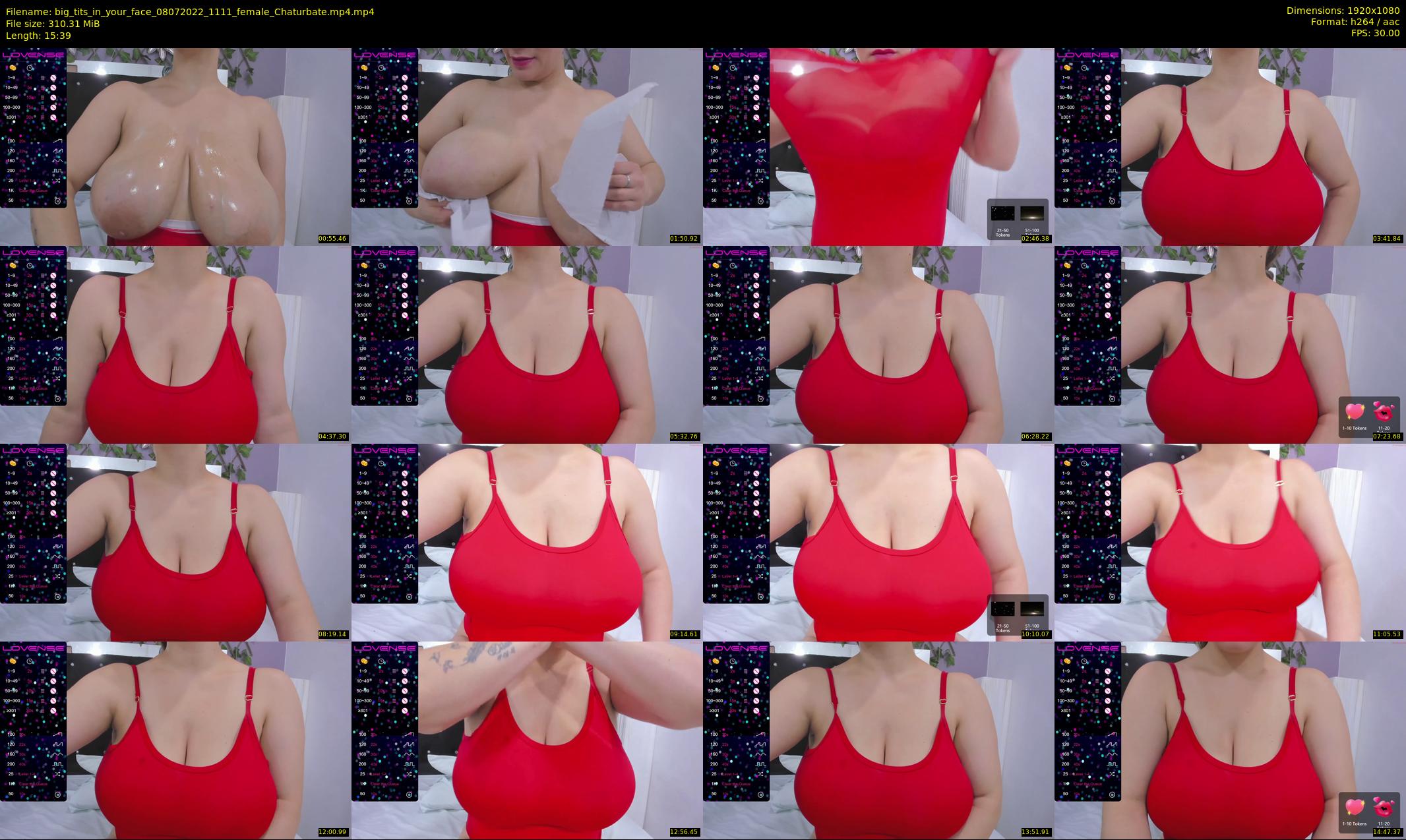 big_tits_in_your_face — 16 minute Chaturbate female cam show recording, 1080p, Jul 8, 2022