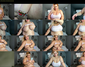 blondyliciousx — 18 minute Chaturbate female cam show recording, 1080p, Jul 8, 2022