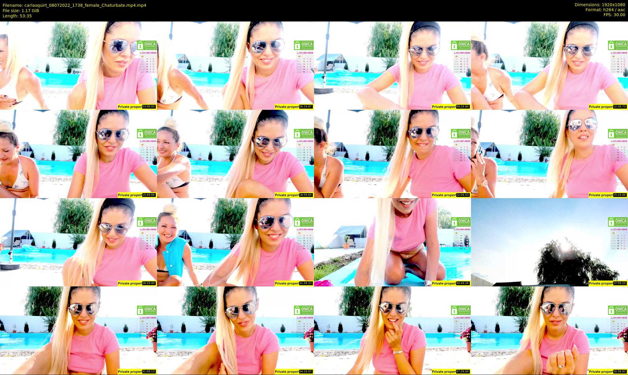 carlasquirt — 54 minute Chaturbate female cam show recording, 1080p, Jul 8, 2022