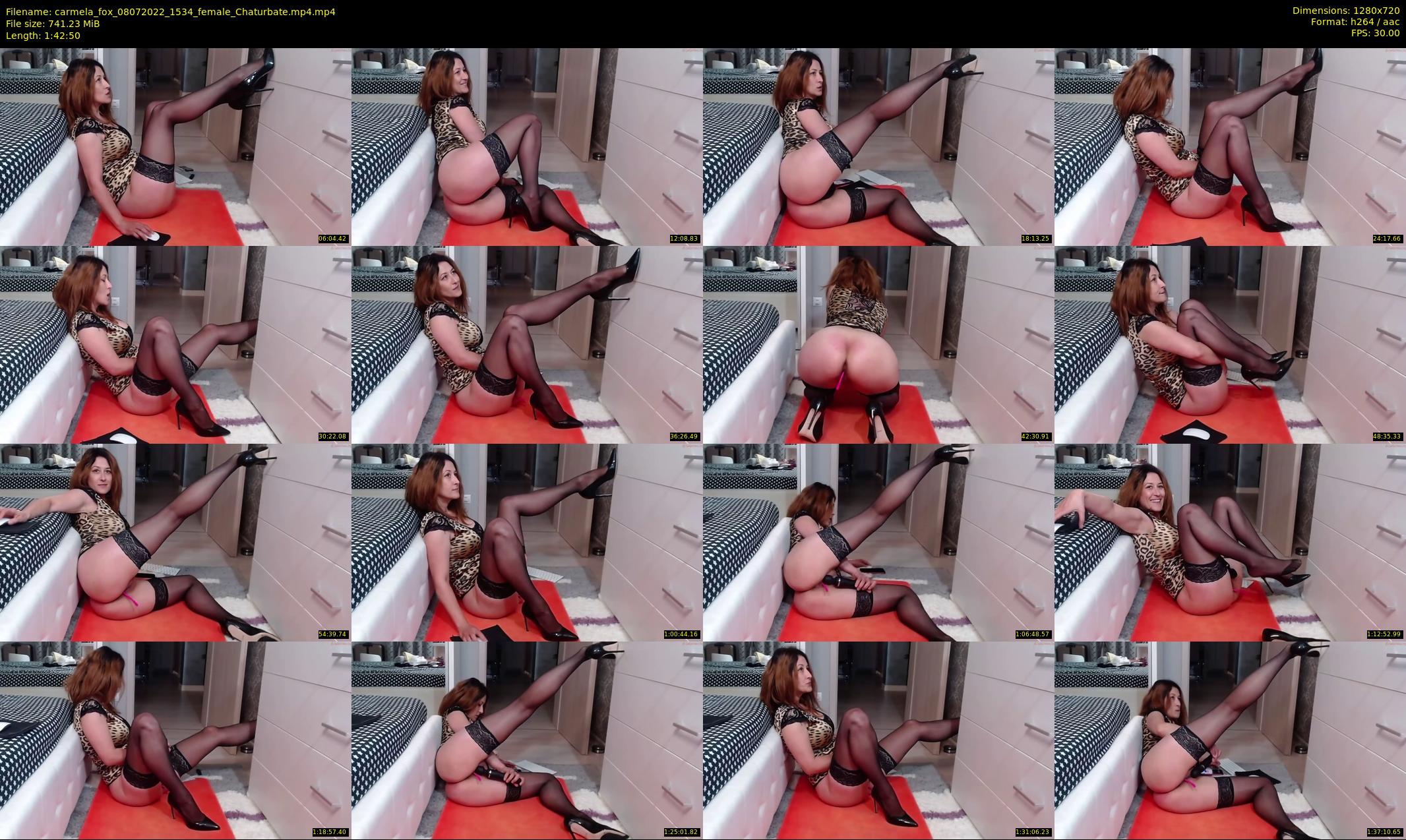carmela_fox — 103 minute Chaturbate female cam show recording, 720p, Jul 8, 2022