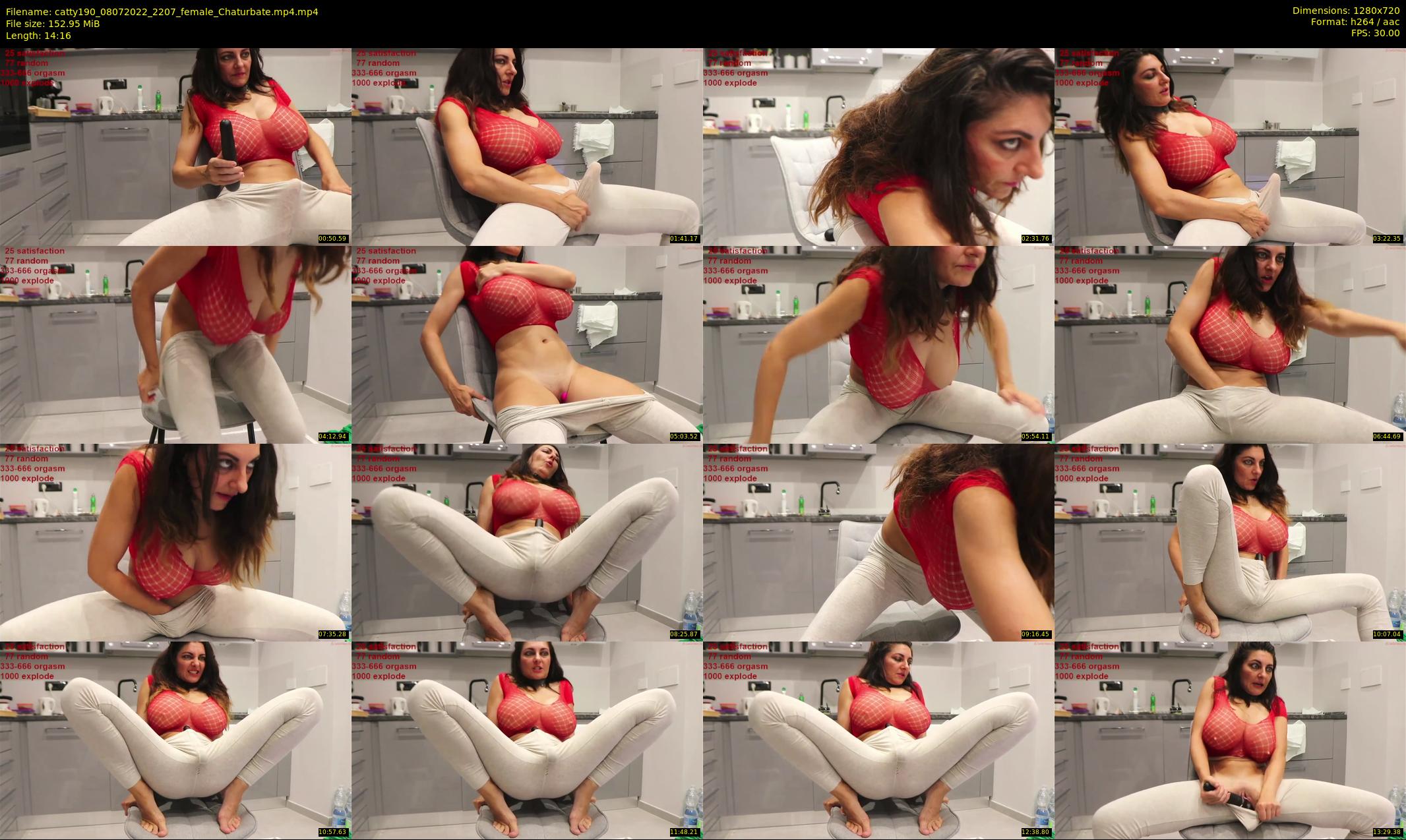 catty190 — 15 minute Chaturbate female cam show recording, 720p, Jul 8, 2022