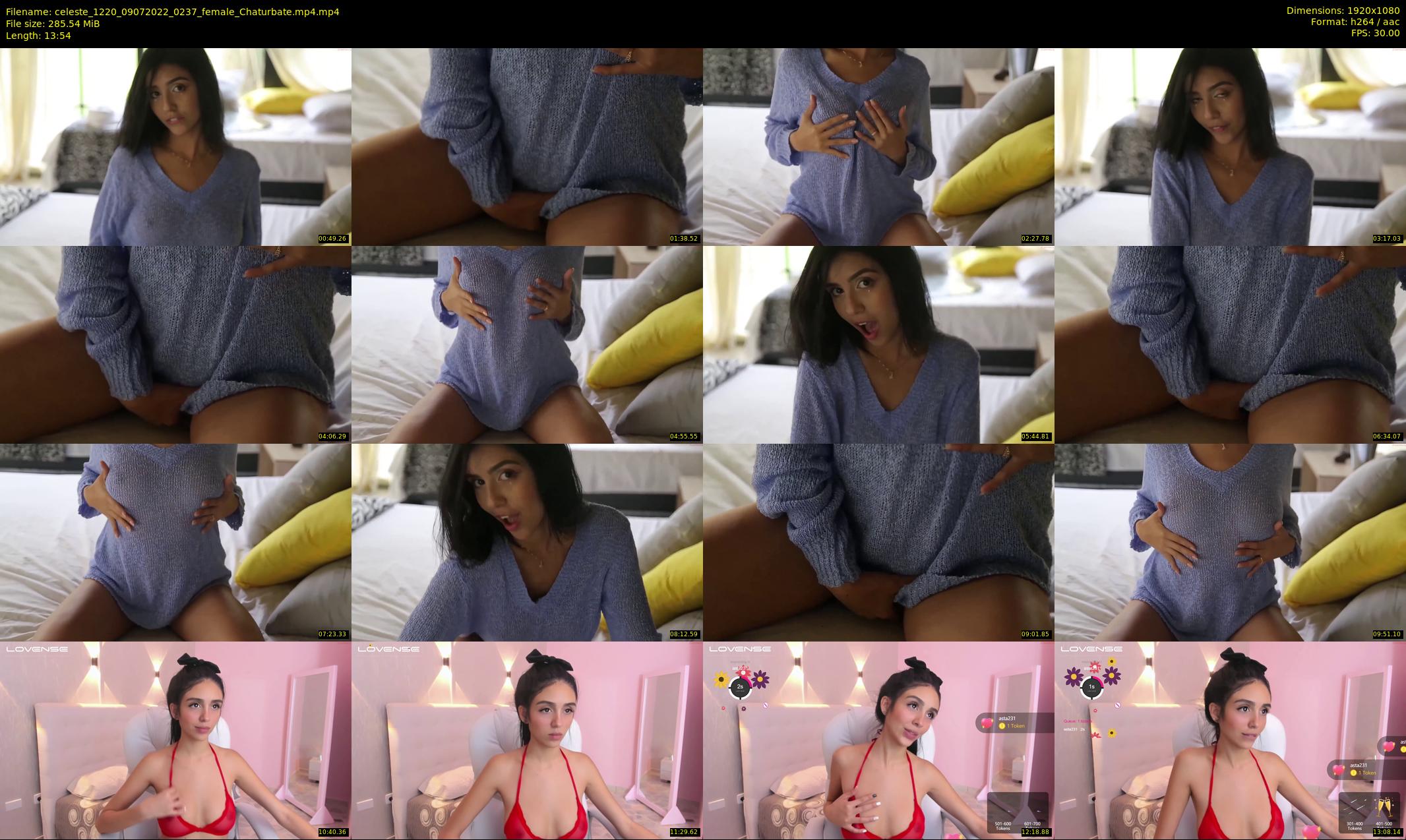 celeste_1220 — 14 minute Chaturbate female cam show recording, 1080p, Jul 9, 2022