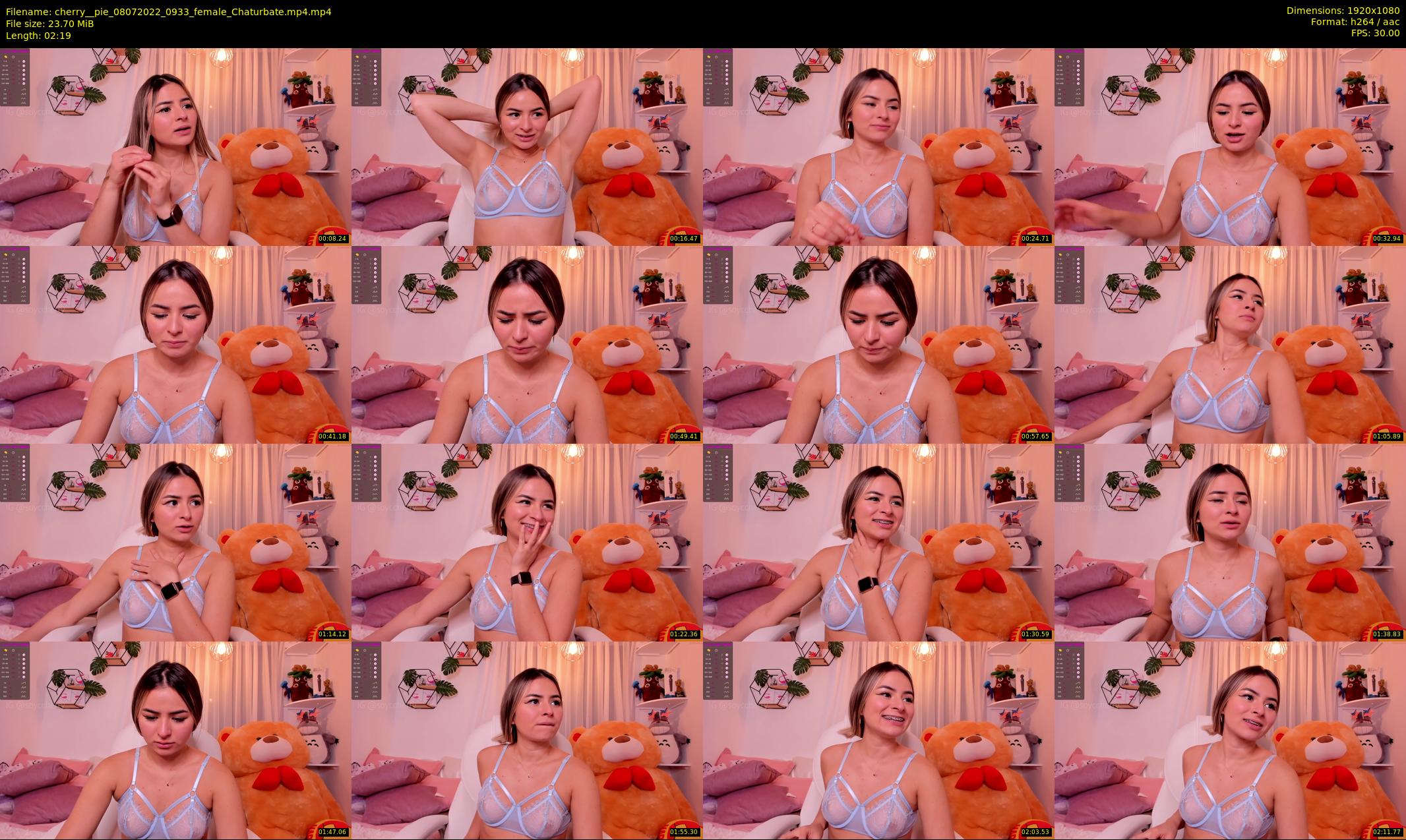 cherry__pie — 3 minute Chaturbate female cam show recording, 1080p, Jul 8, 2022