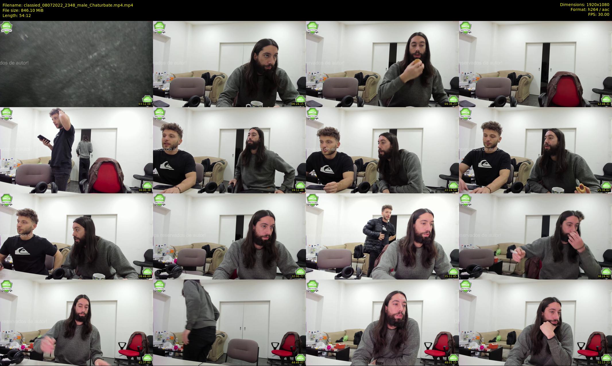 classied — 55 minute Chaturbate male cam show recording, 1080p, Jul 8, 2022