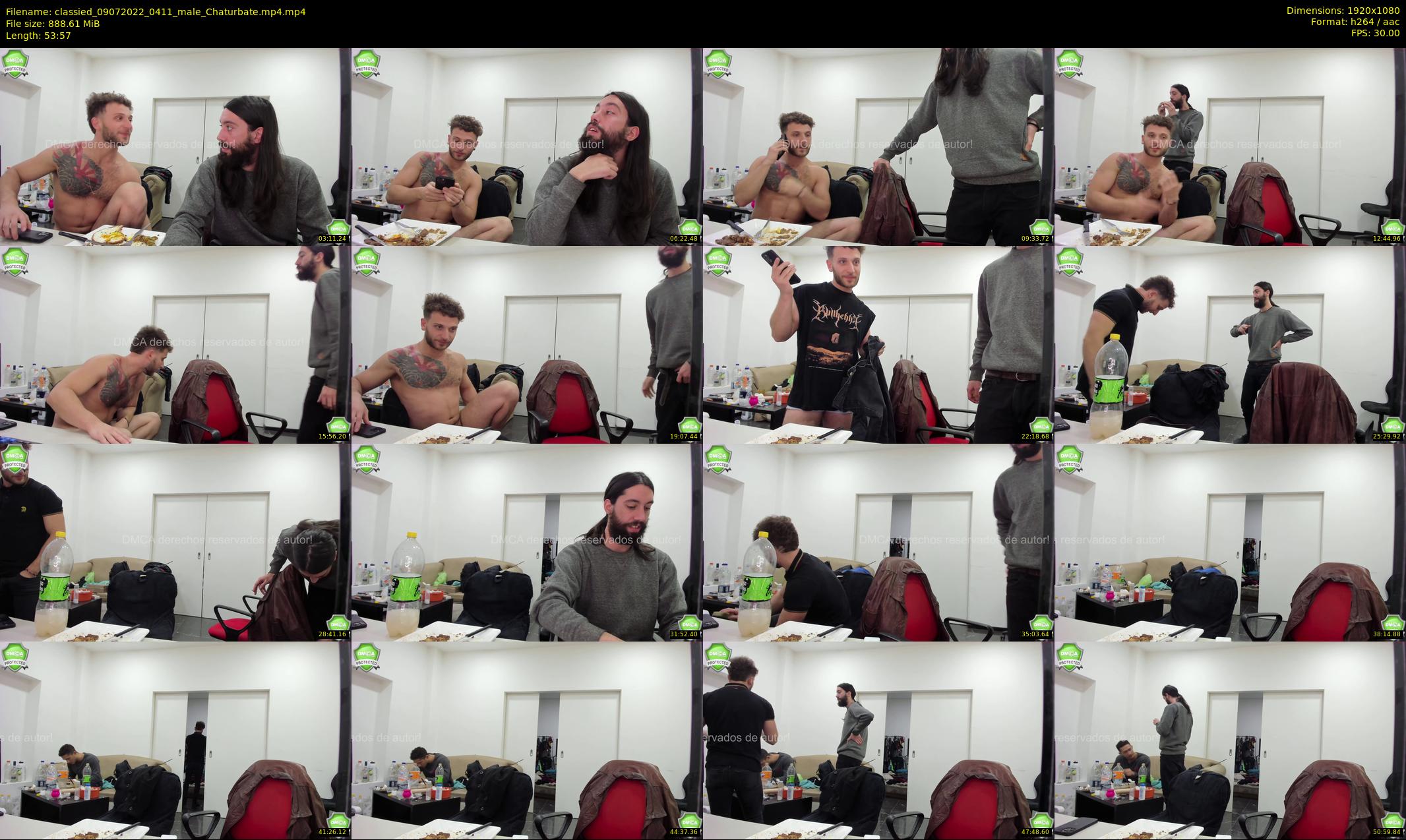 classied — 54 minute Chaturbate male cam show recording, 1080p, Jul 9, 2022