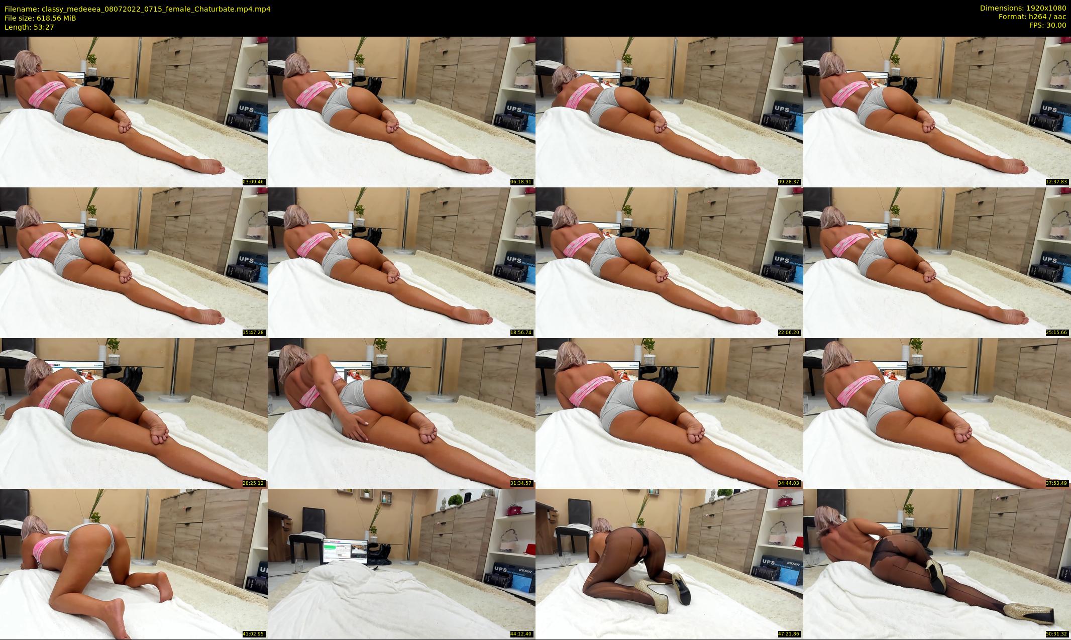 classy_medeeea — 54 minute Chaturbate female cam show recording, 1080p, Jul 8, 2022