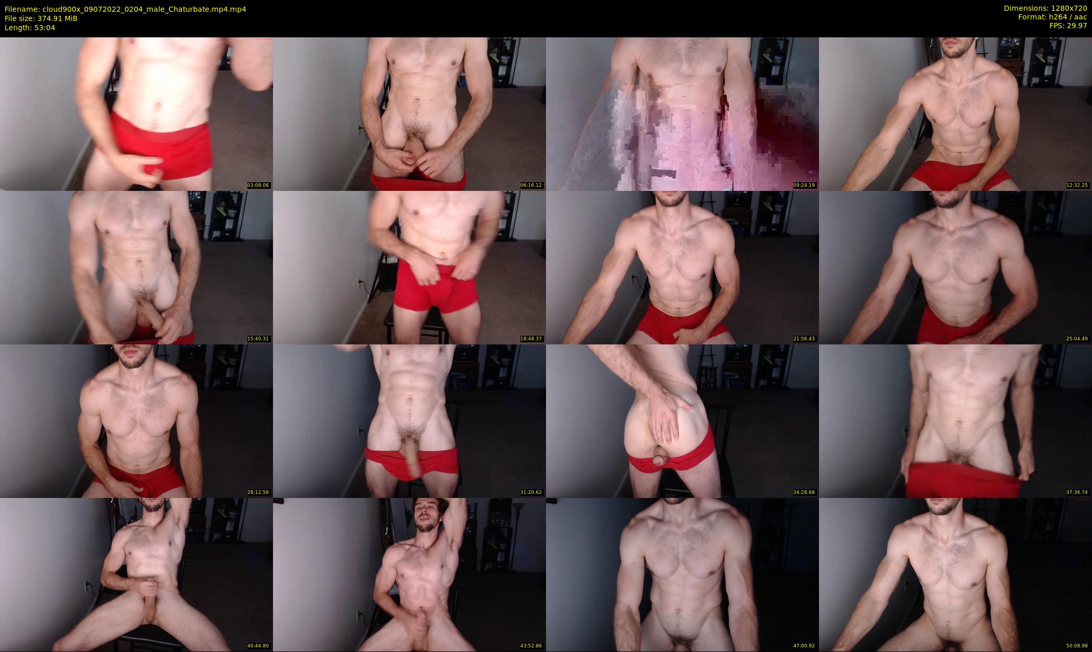cloud900x — 54 minute Chaturbate male cam show recording, 720p, Jul 9, 2022