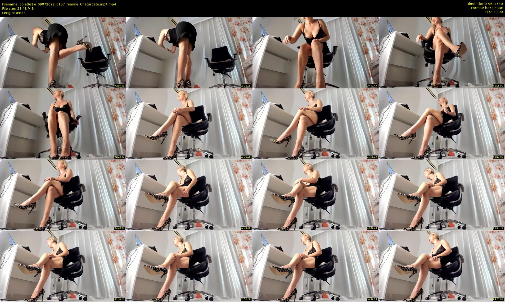 colette1w — 5 minute Chaturbate female cam show recording, 480p, Jul 9, 2022