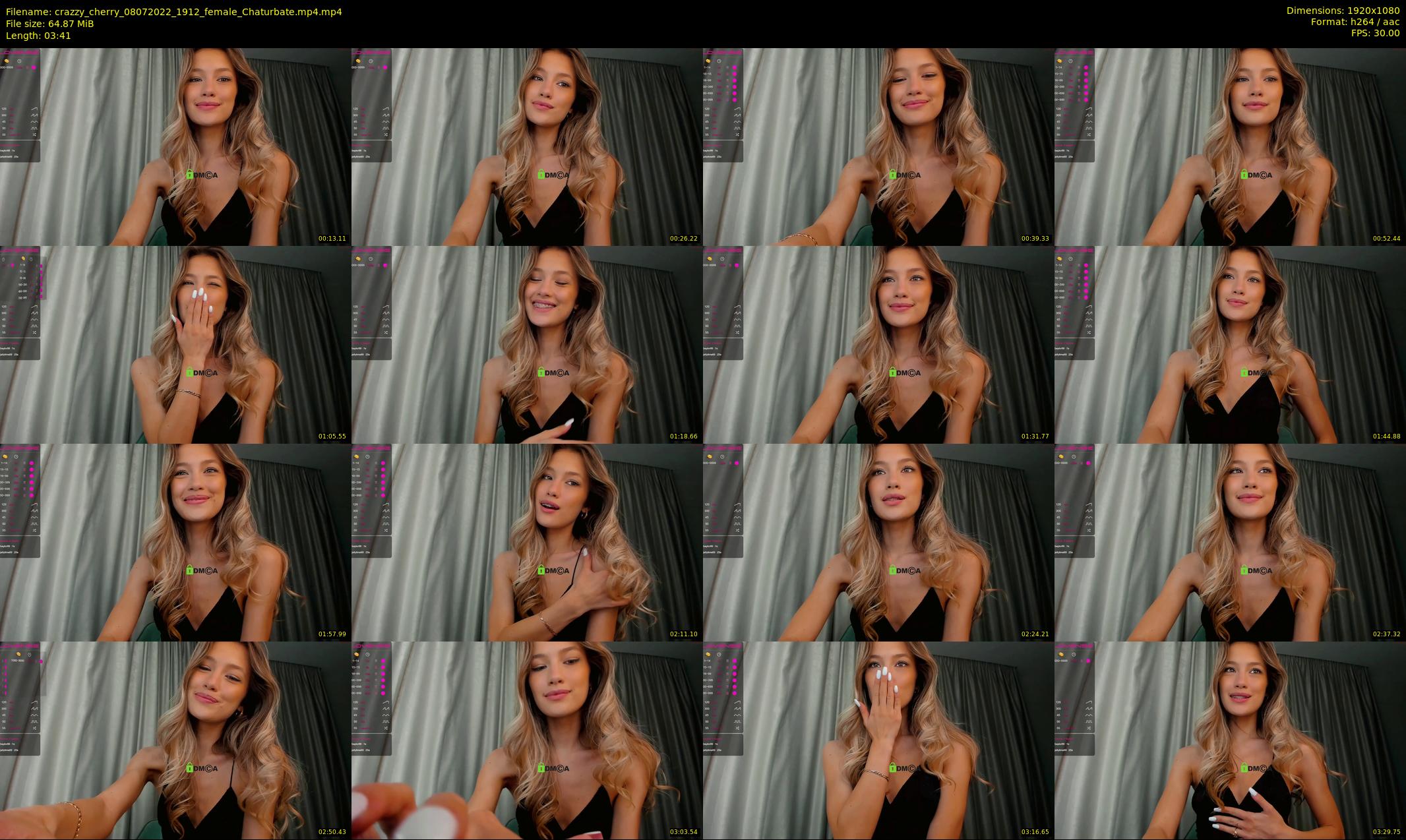 crazzy_cherry — 4 minute Chaturbate female cam show recording, 1080p, Jul 8, 2022