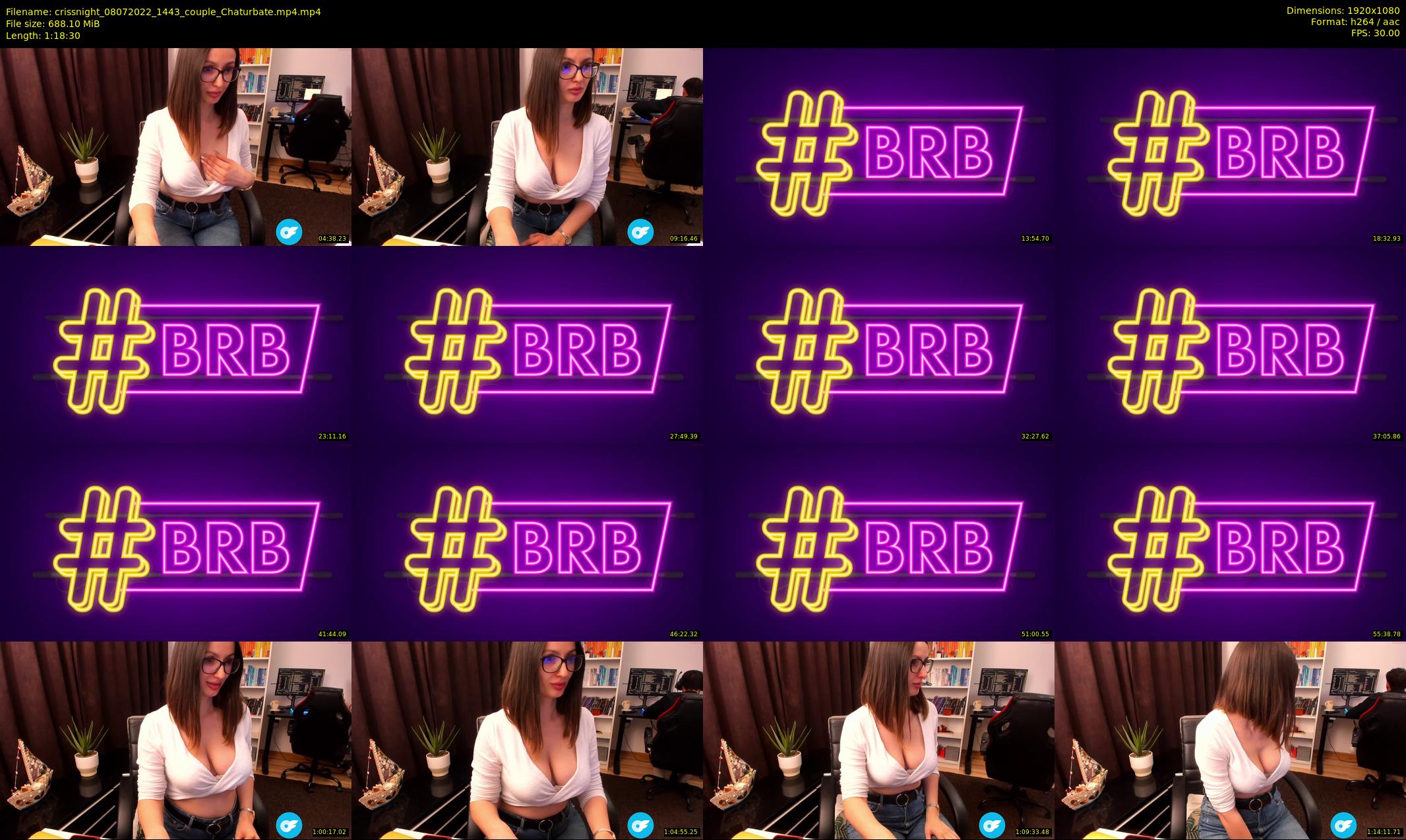 crissnight — 79 minute Chaturbate female cam show recording, 1080p, Jul 8, 2022