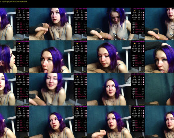 darkfirenight — 5 minute Chaturbate couple cam show recording, 1080p, Jul 9, 2022