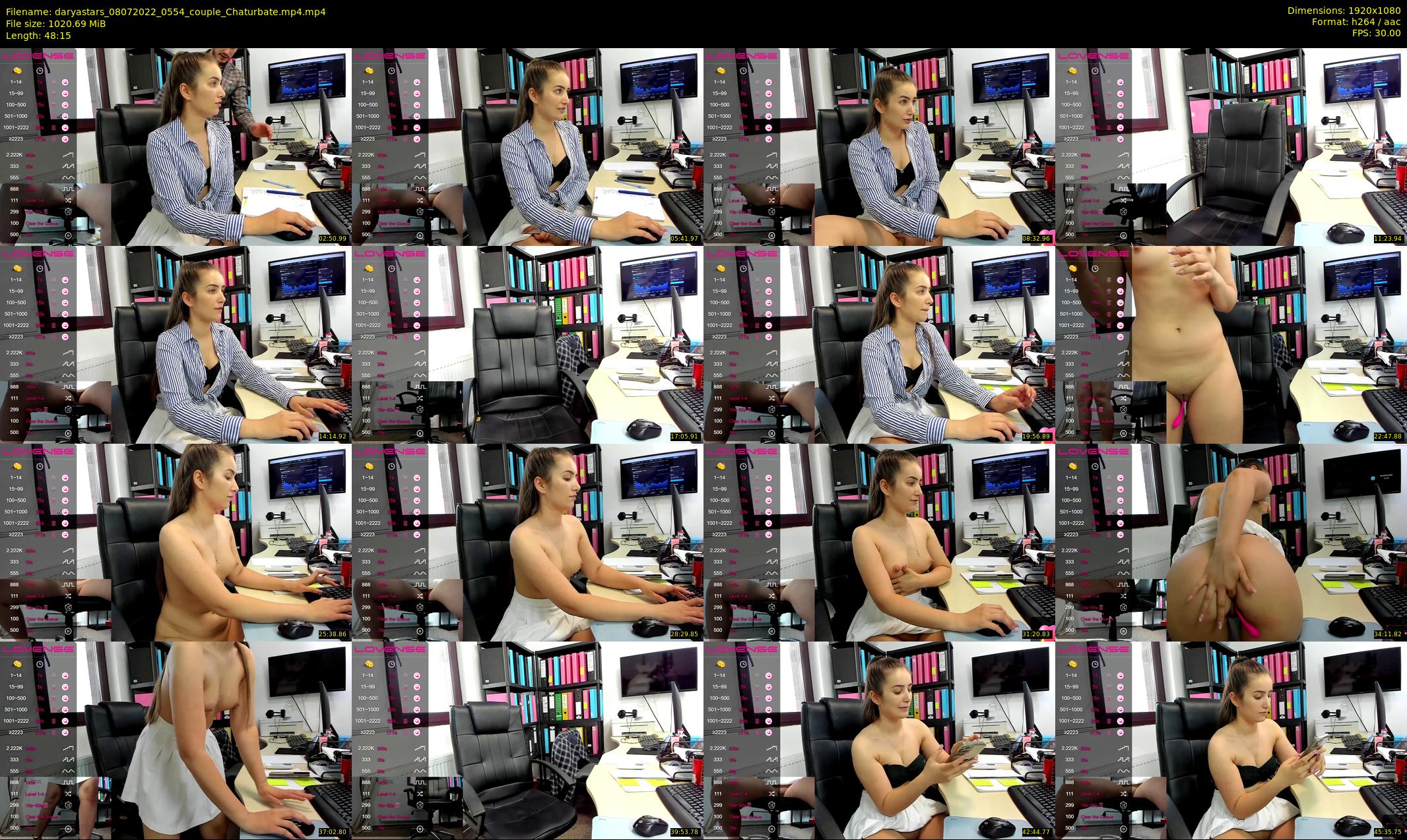 daryastars — 49 minute Chaturbate couple cam show recording, 1080p, Jul 8, 2022