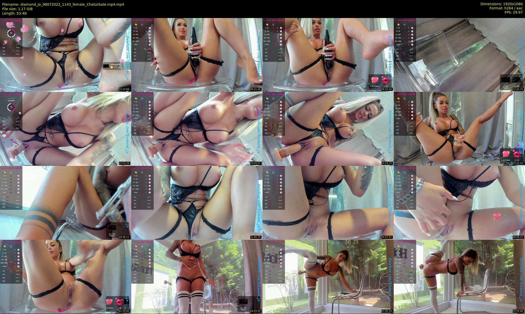 diamond_jo — 54 minute Chaturbate female cam show recording, 1080p, Jul 8, 2022