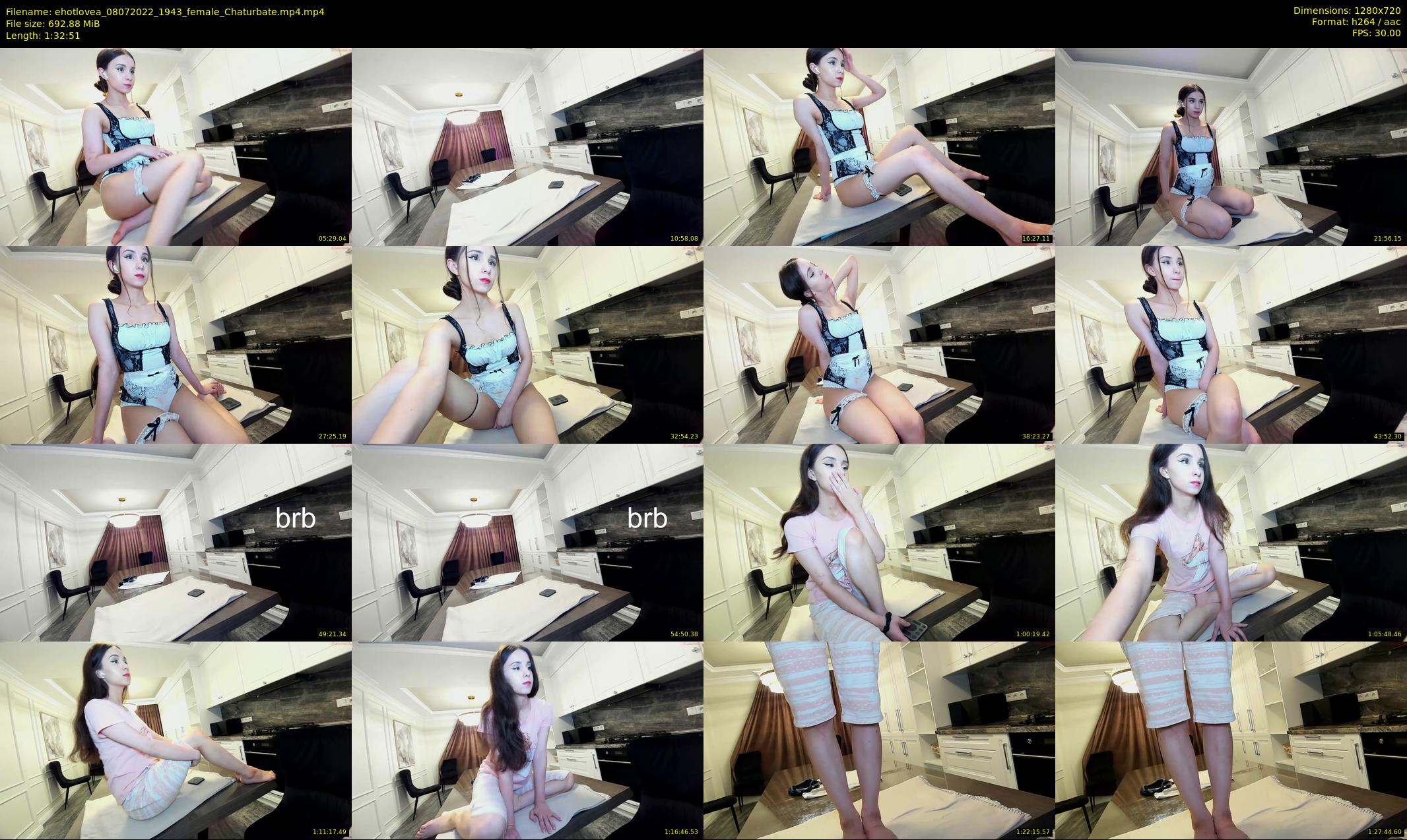 ehotlovea — 93 minute Chaturbate female cam show recording, 720p, Jul 8, 2022