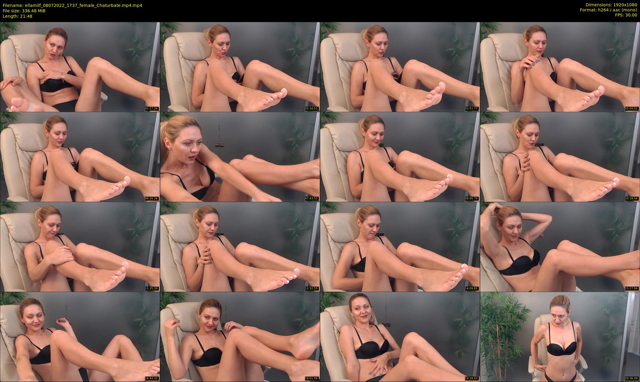 ellamilf — 22 minute Chaturbate female cam show recording, 1080p, Jul 8, 2022