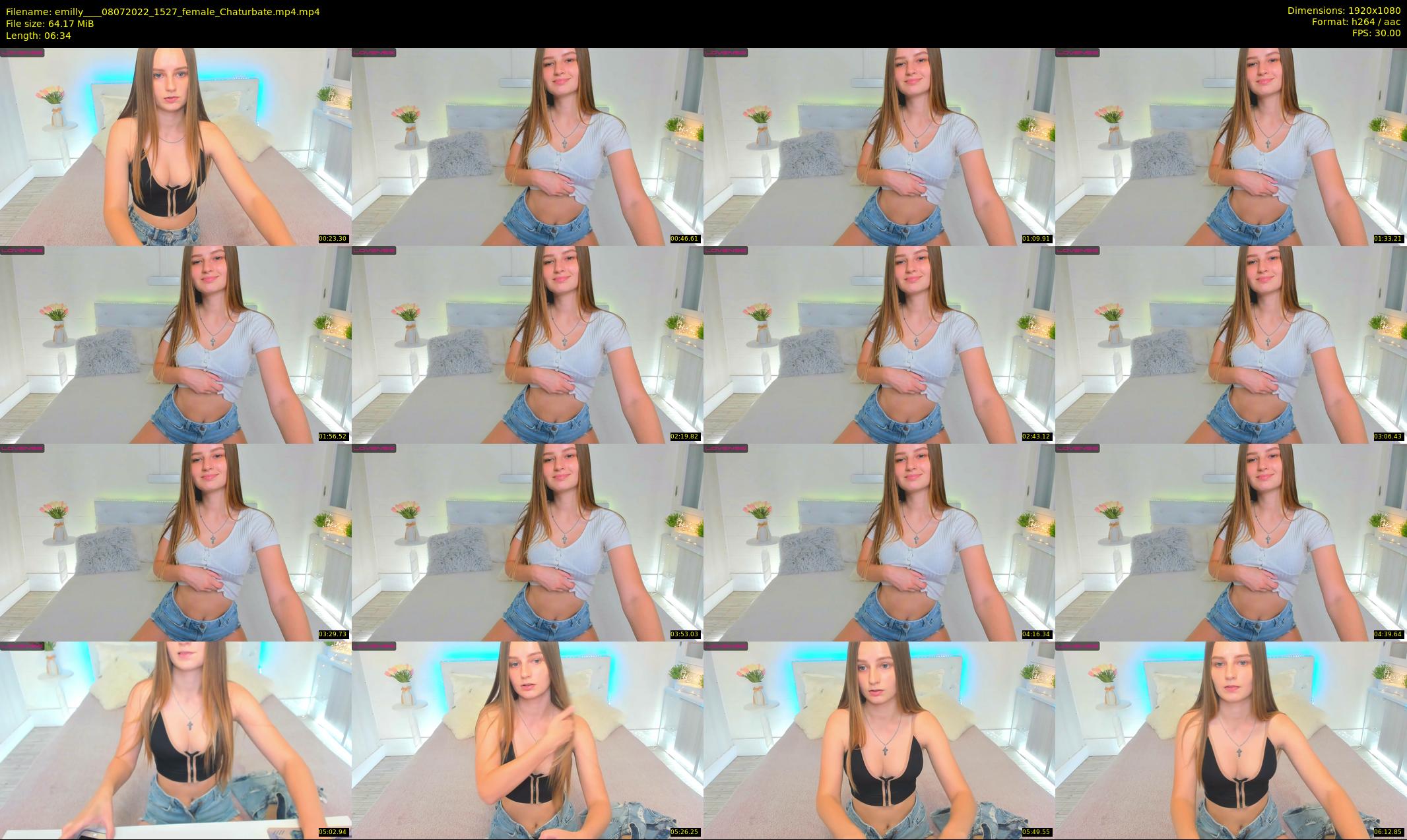 emilly___ — 7 minute Chaturbate female cam show recording, 1080p, Jul 8, 2022
