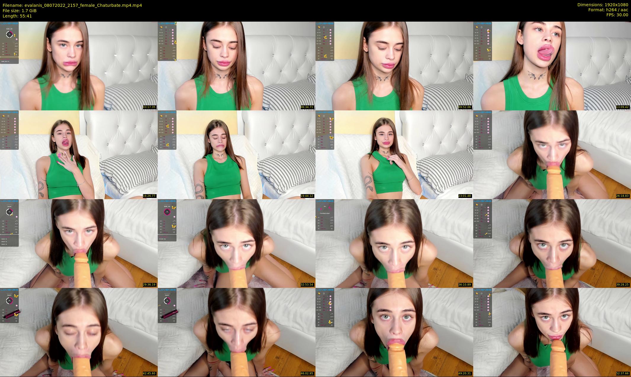 evalanis — 56 minute Chaturbate couple cam show recording, 1080p, Jul 8, 2022