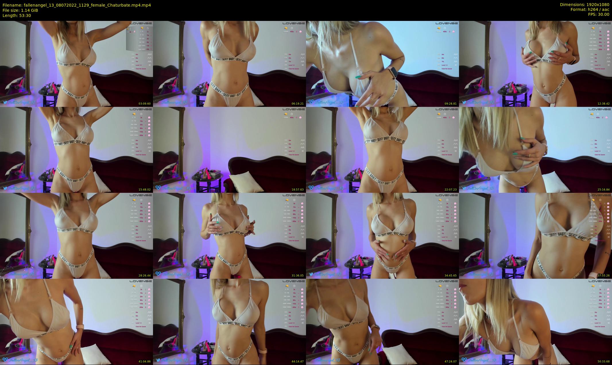 fallenangel_13 — 54 minute Chaturbate female cam show recording, 1080p, Jul 8, 2022