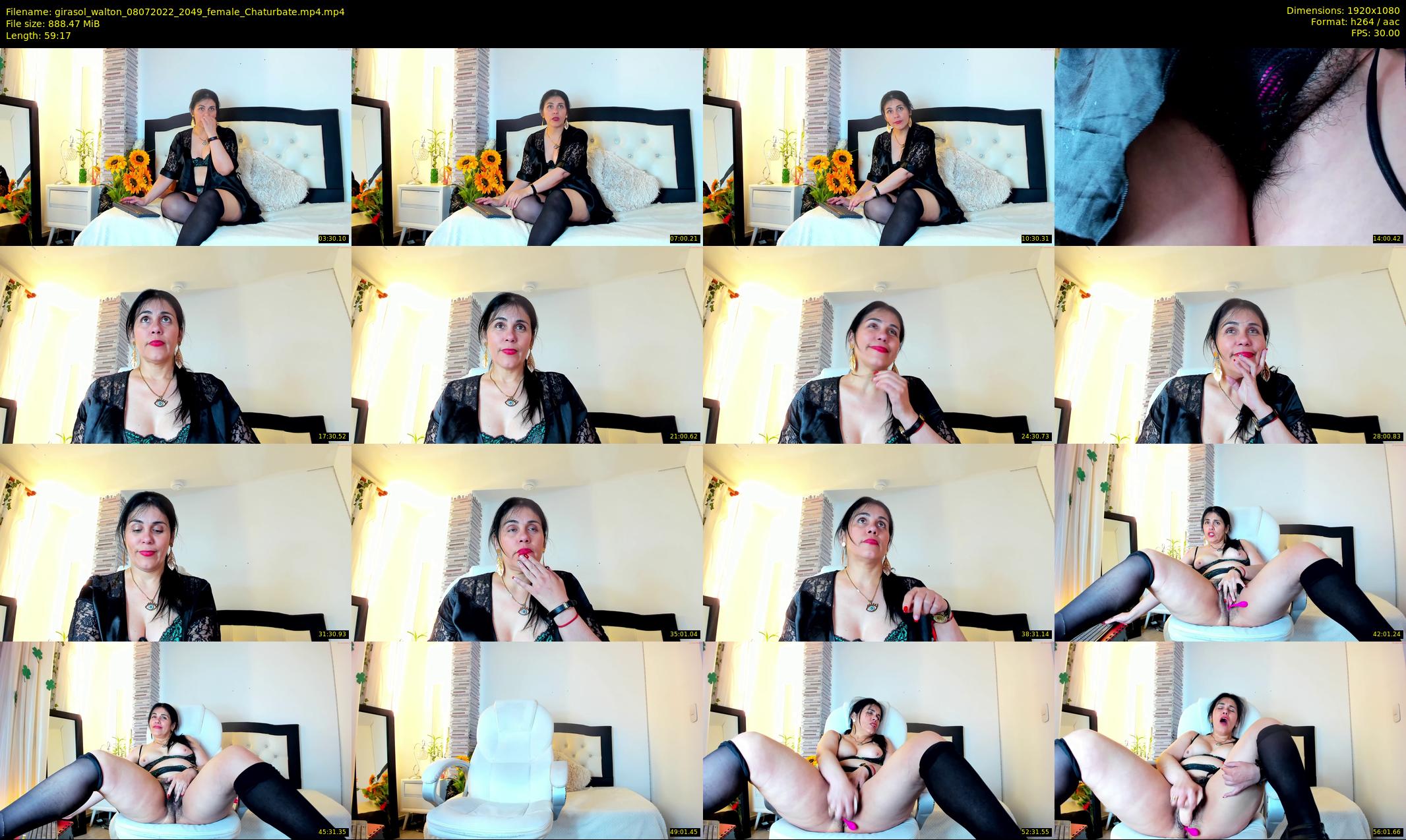 girasol_walton — 60 minute Chaturbate female cam show recording, 1080p, Jul 8, 2022