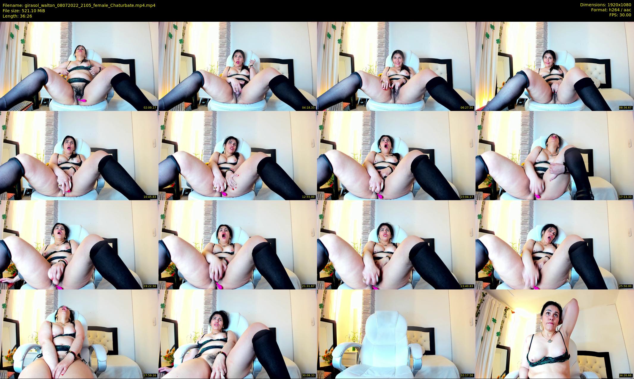 girasol_walton — 37 minute Chaturbate female cam show recording, 1080p, Jul 8, 2022