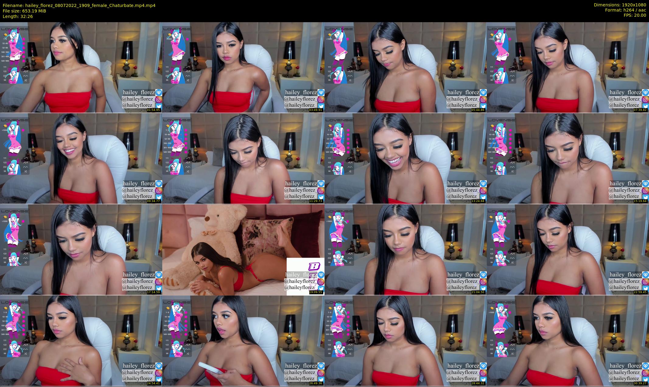 hailey_florez — 33 minute Chaturbate female cam show recording, 1080p, Jul 8, 2022