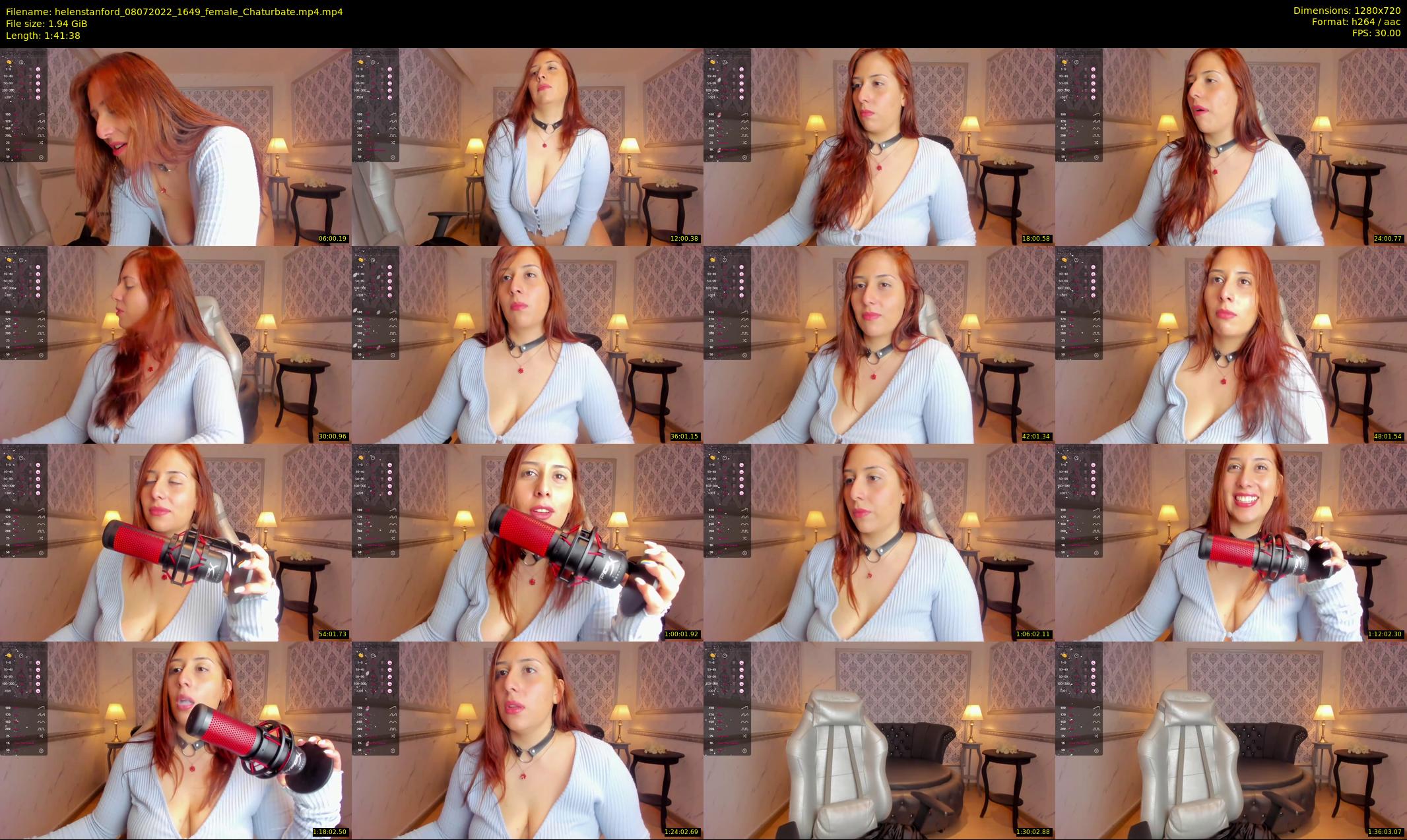 helenstanford — 102 minute Chaturbate female cam show recording, 720p, Jul 8, 2022