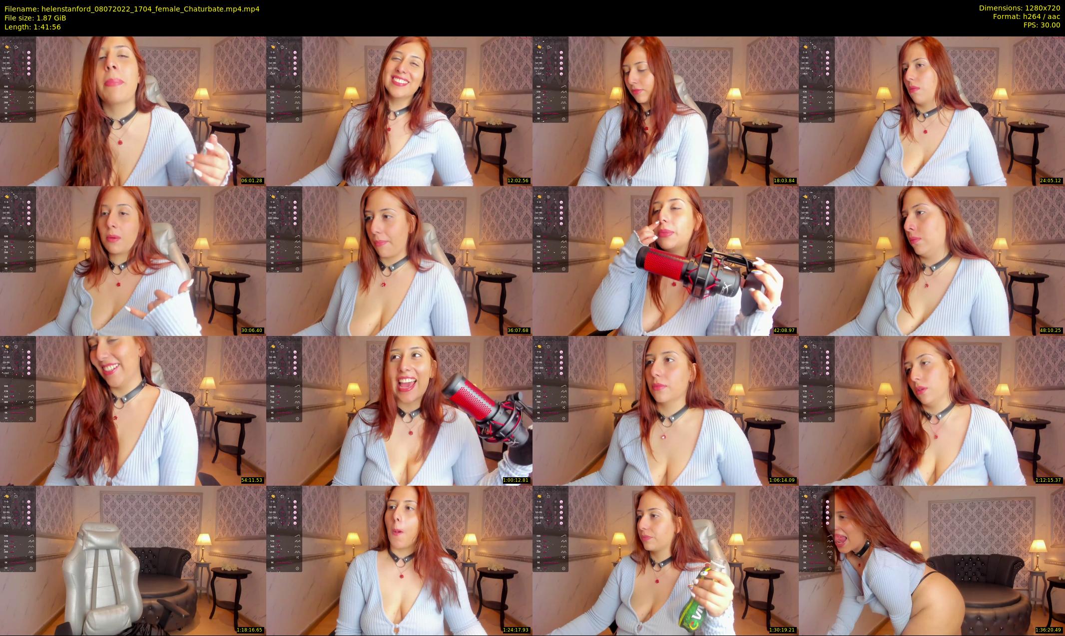 helenstanford — 102 minute Chaturbate female cam show recording, 720p, Jul 8, 2022