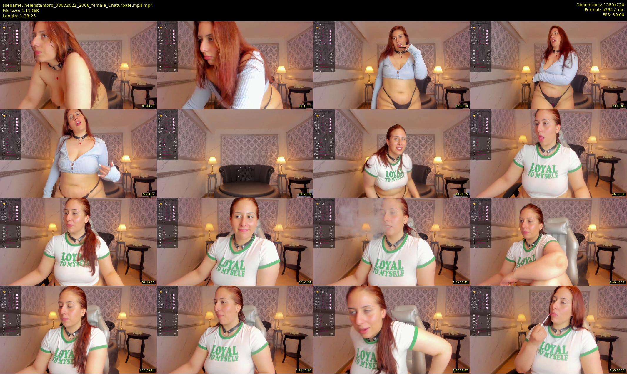 helenstanford — 99 minute Chaturbate female cam show recording, 720p, Jul 8, 2022