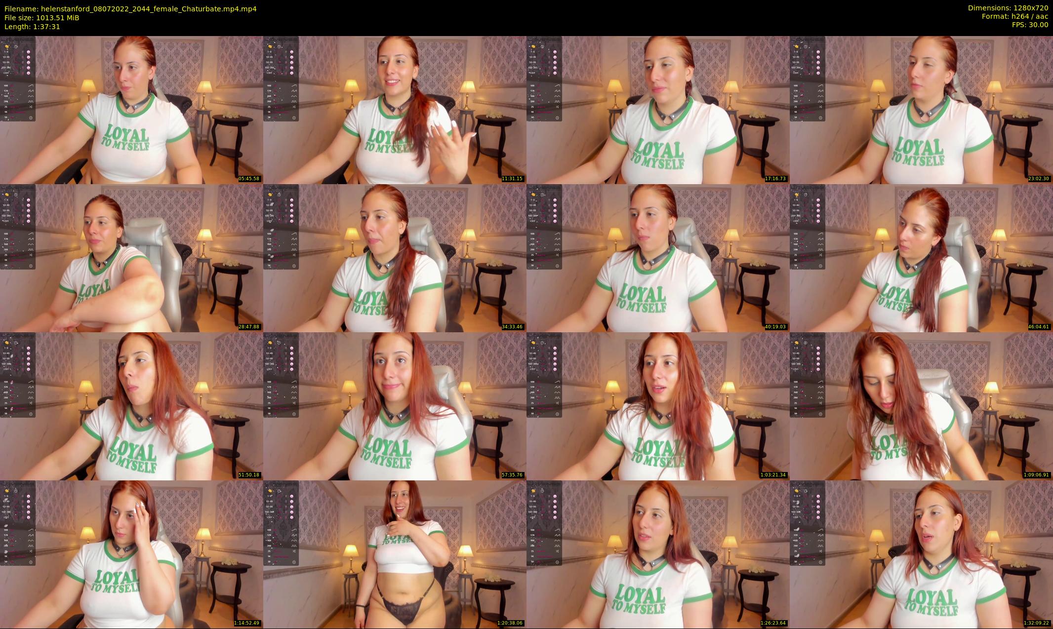 helenstanford — 98 minute Chaturbate female cam show recording, 720p, Jul 8, 2022