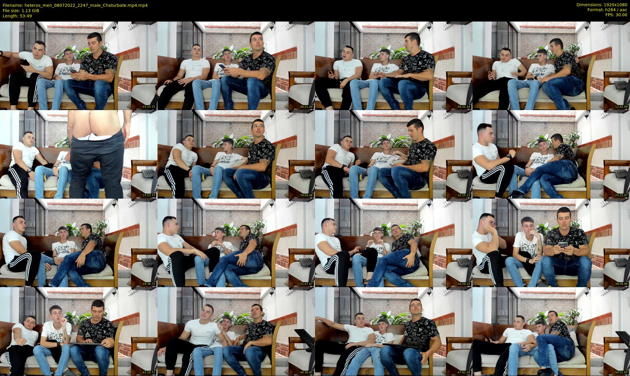 heteros_men — 54 minute Chaturbate male cam show recording, 1080p, Jul 8, 2022