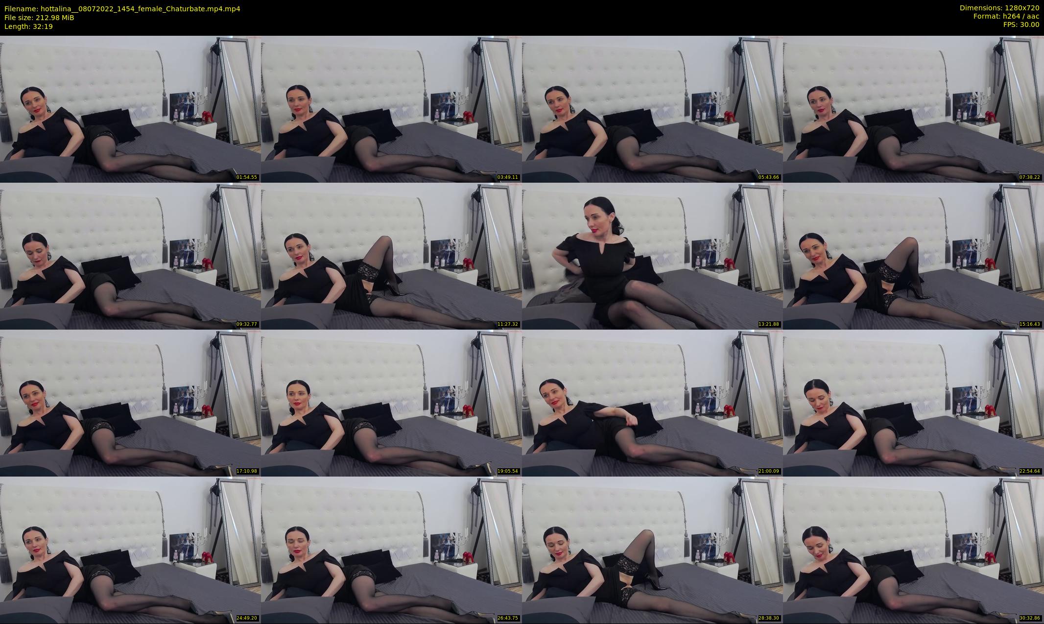 hottalina_ — 33 minute Chaturbate female cam show recording, 720p, Jul 8, 2022