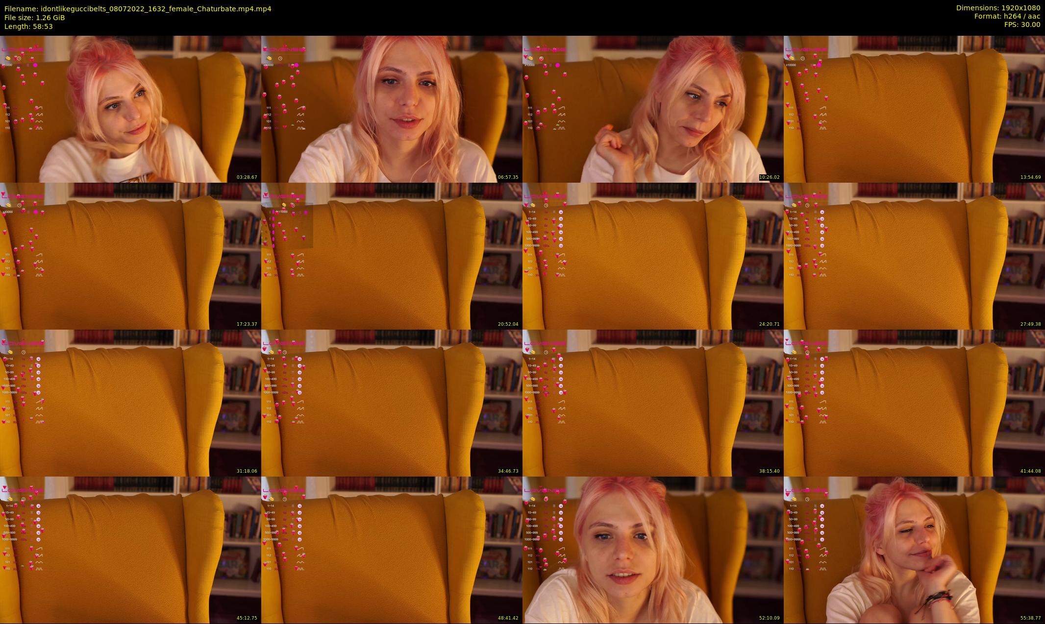 idontlikeguccibelts — 59 minute Chaturbate female cam show recording, 1080p, Jul 8, 2022