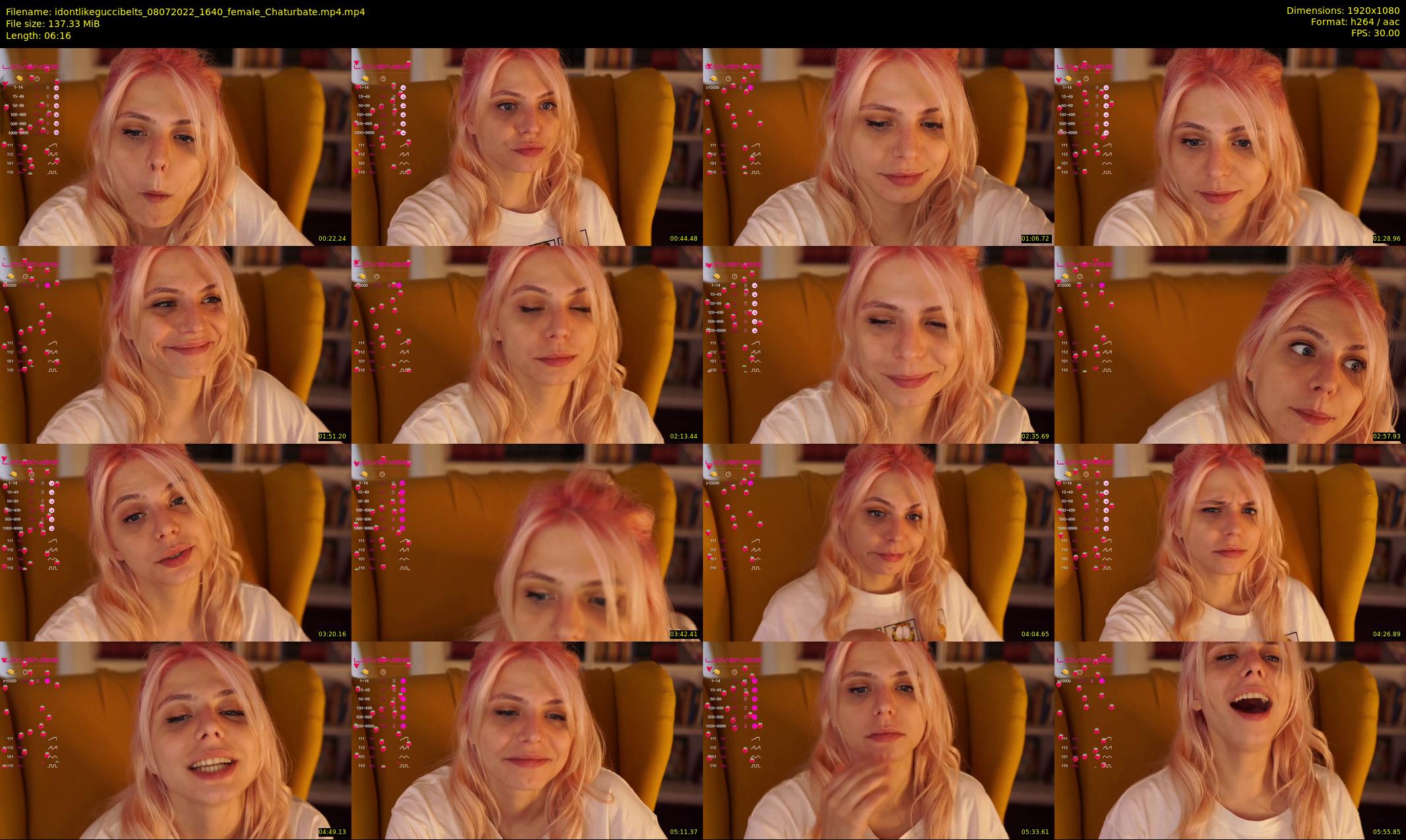 idontlikeguccibelts — 7 minute Chaturbate female cam show recording, 1080p, Jul 8, 2022