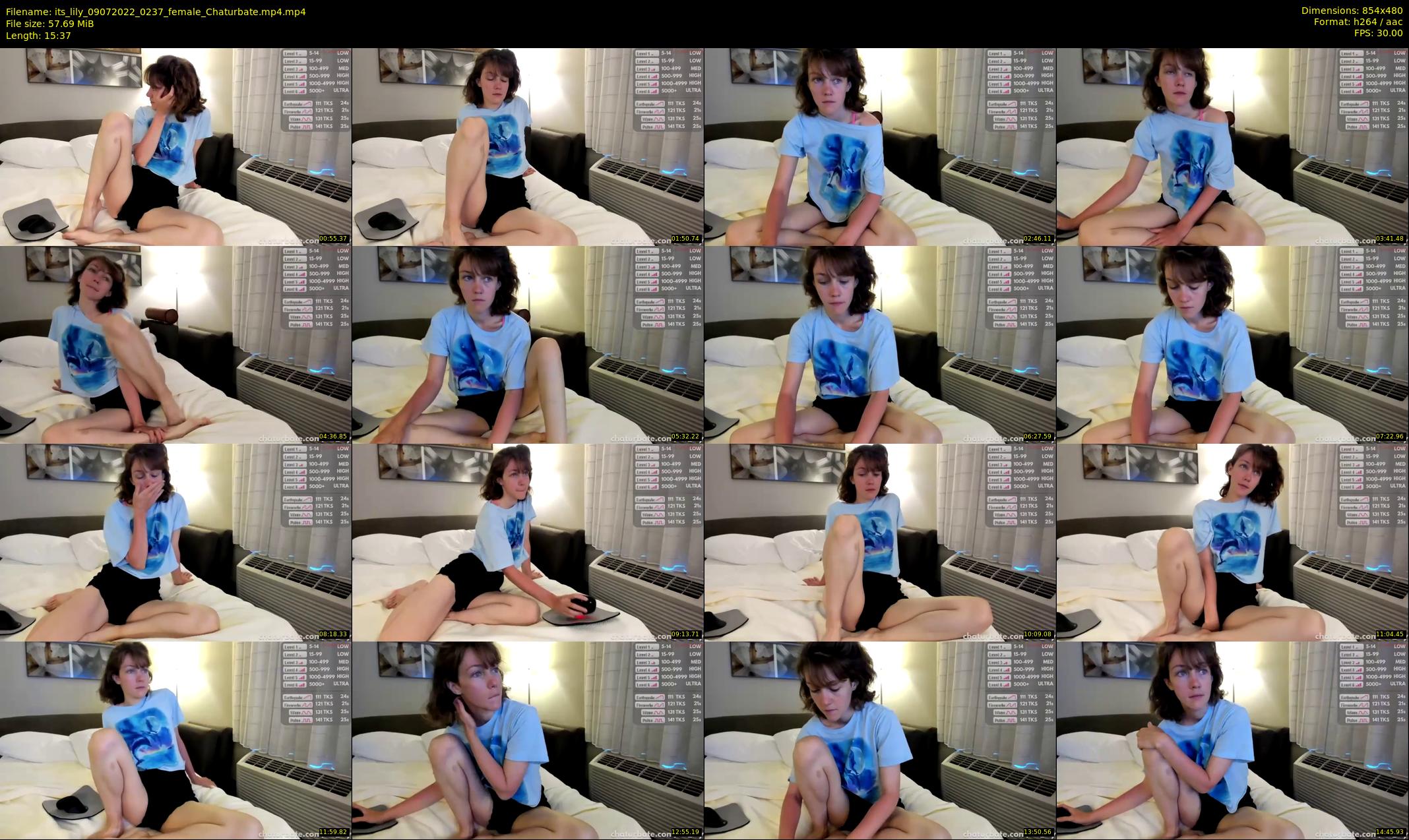 its_lily — 16 minute Chaturbate female cam show recording, 480p, Jul 9, 2022