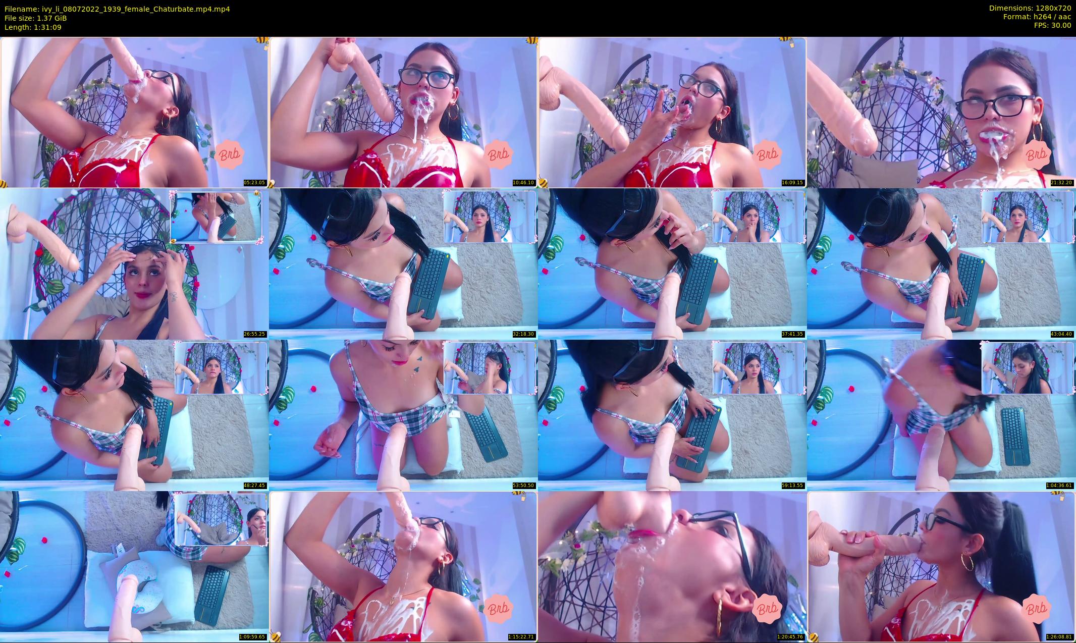 ivy_li — 92 minute Chaturbate female cam show recording, 720p, Jul 8, 2022