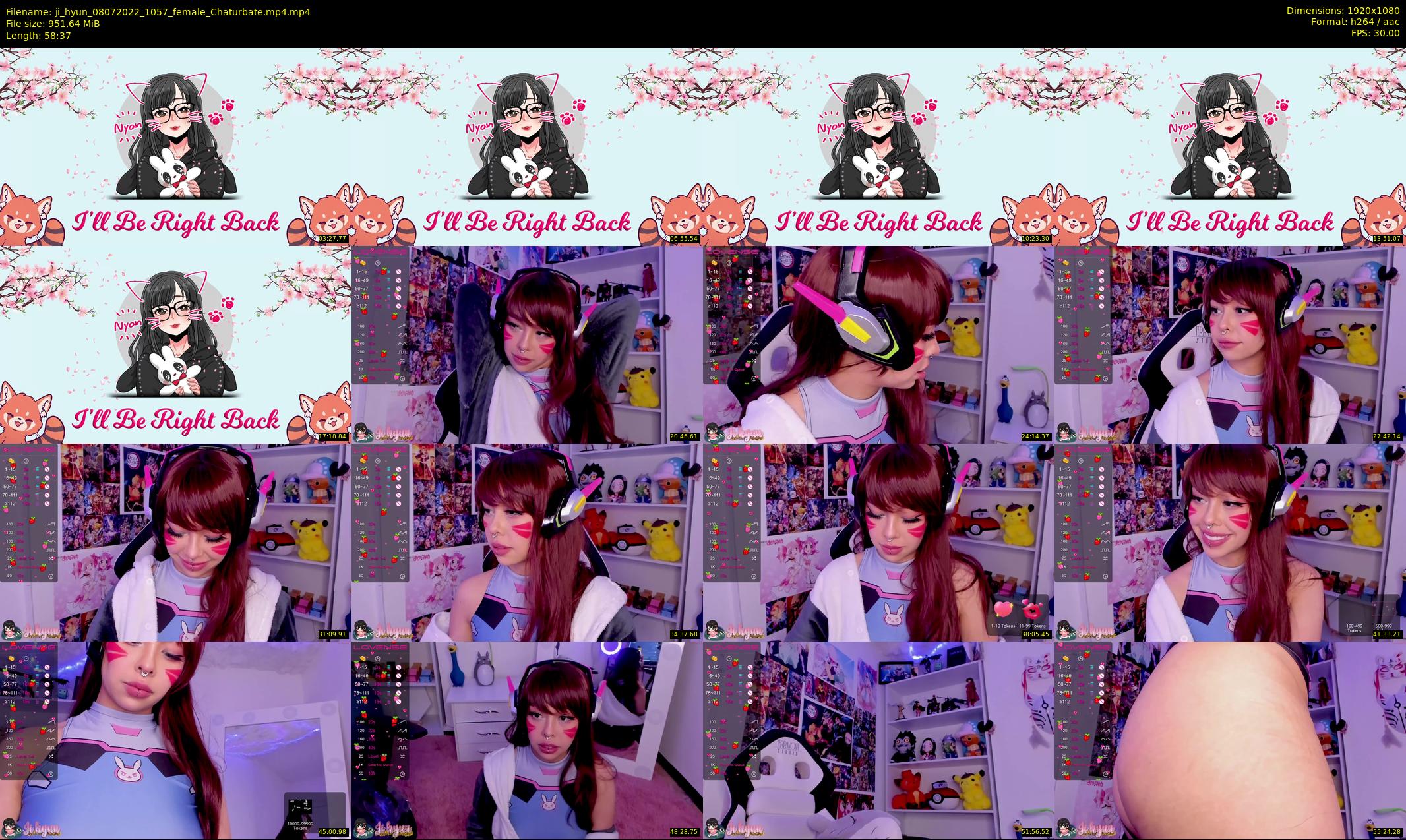 ji_hyun — 59 minute Chaturbate female cam show recording, 1080p, Jul 8, 2022