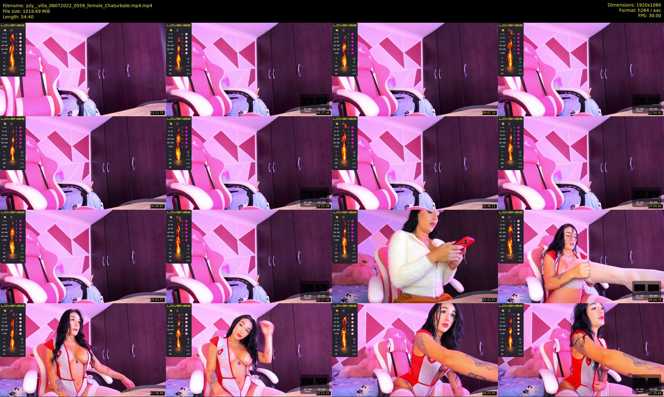 july__villa — 55 minute Chaturbate female cam show recording, 1080p, Jul 8, 2022