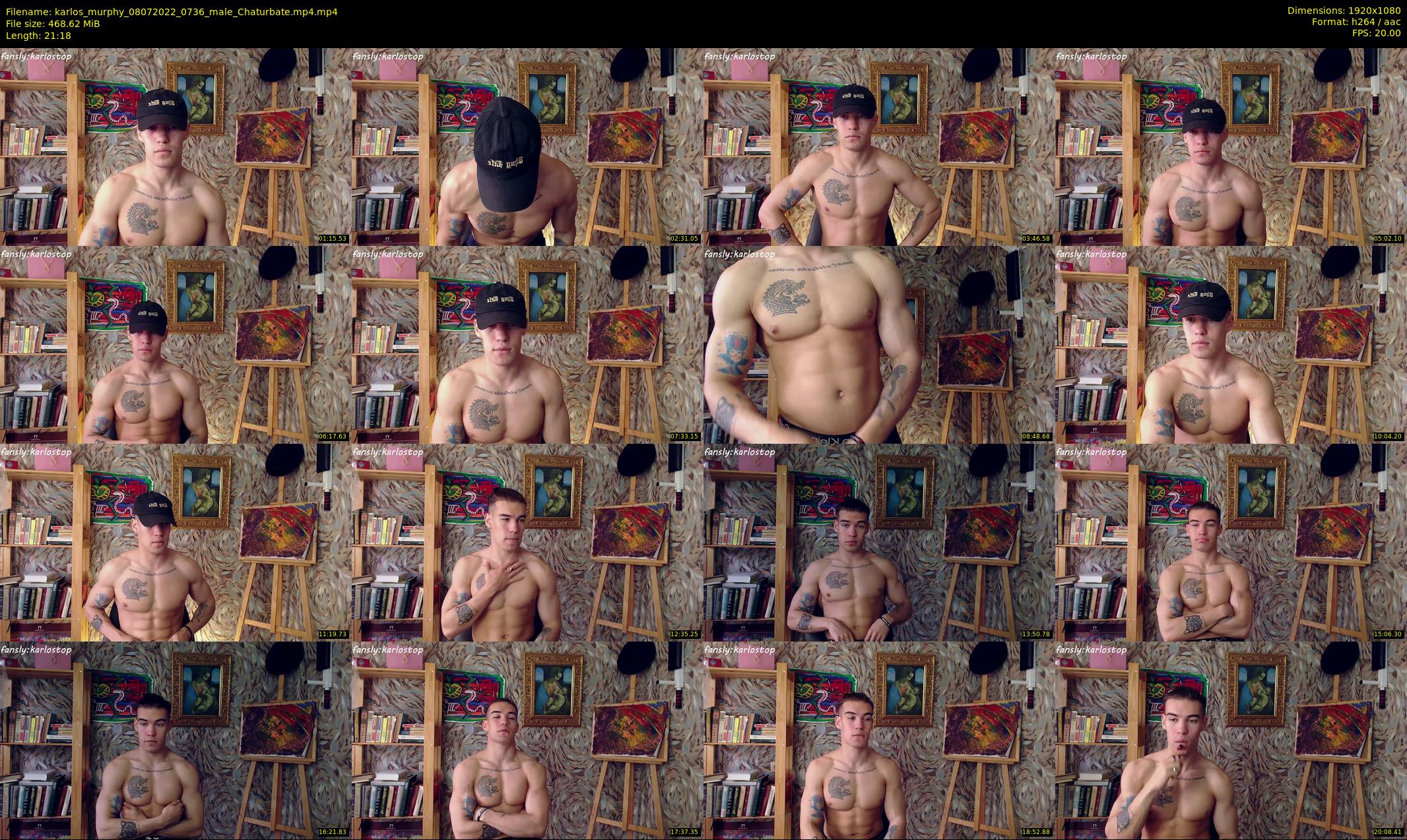karlos_murphy — 22 minute Chaturbate male cam show recording, 1080p, Jul 8, 2022