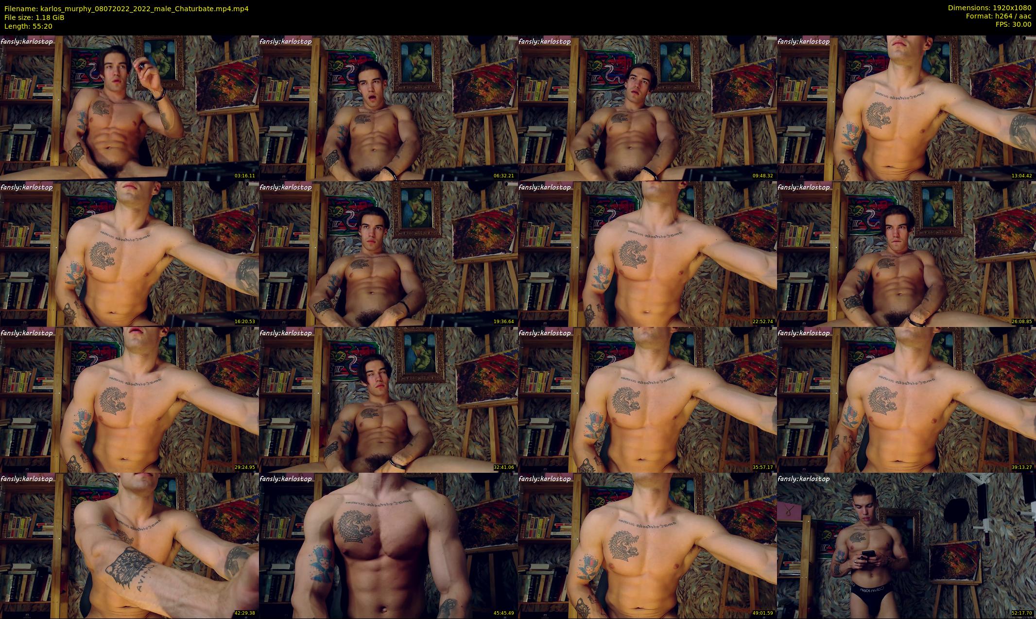 karlos_murphy — 56 minute Chaturbate male cam show recording, 1080p, Jul 8, 2022