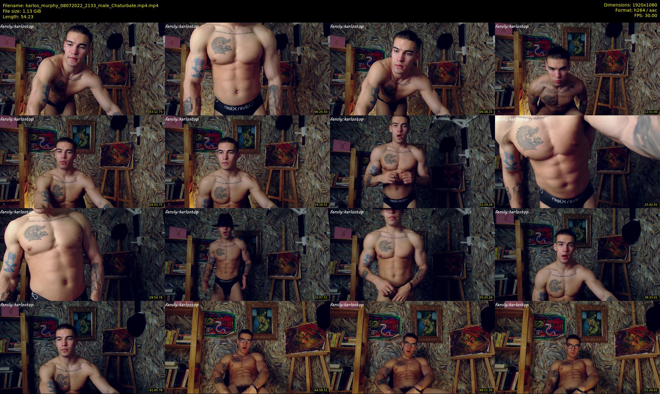 karlos_murphy — 55 minute Chaturbate male cam show recording, 1080p, Jul 8, 2022